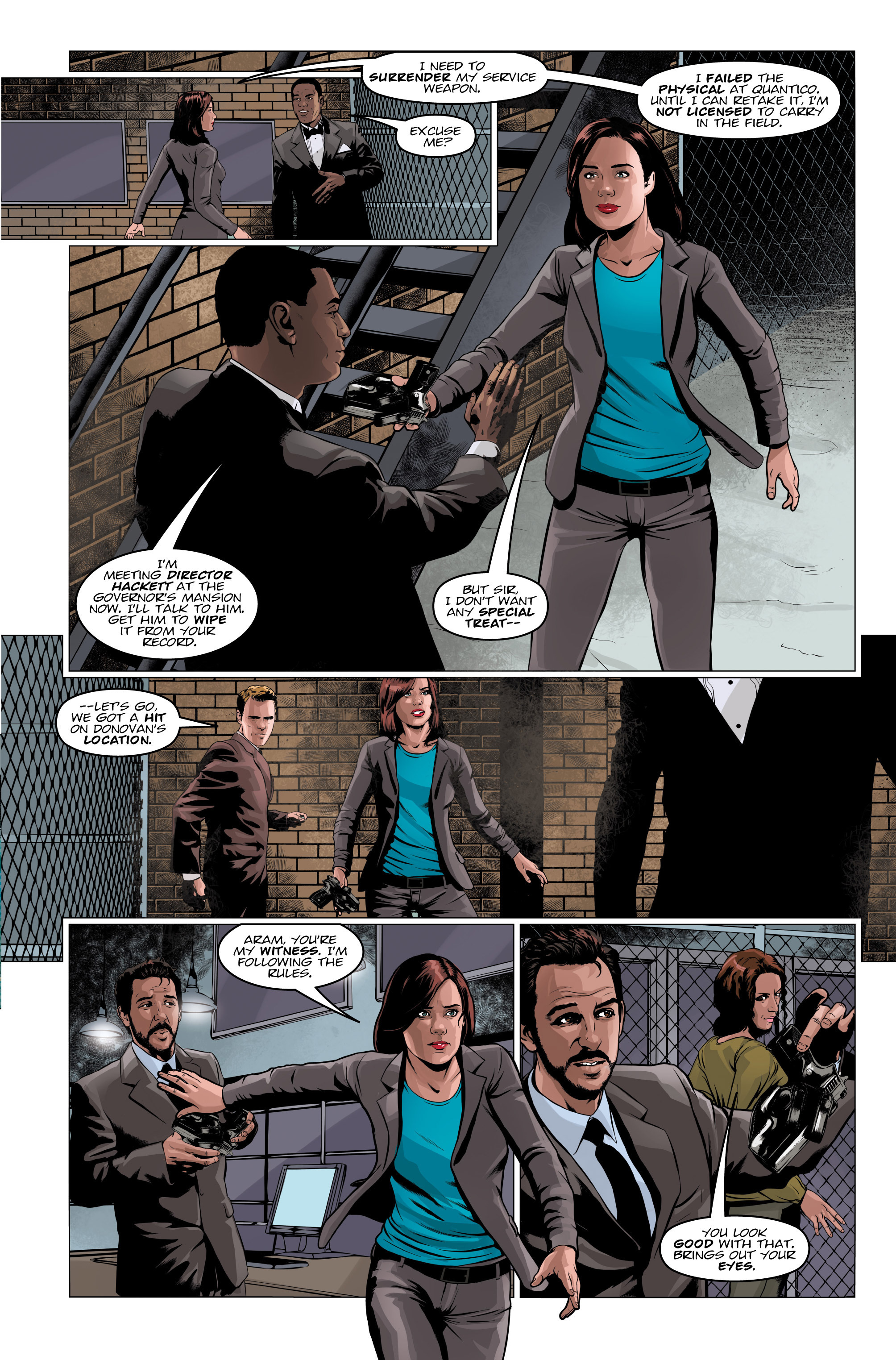 Read online The Blacklist comic -  Issue #1 - 20