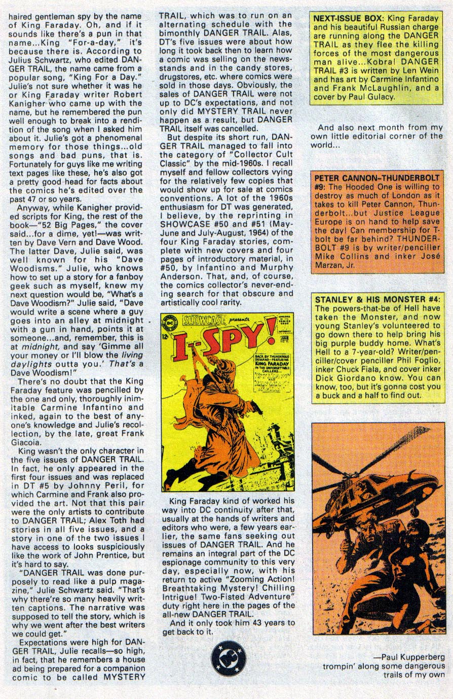 Read online Danger Trail (1993) comic -  Issue #1 - 25