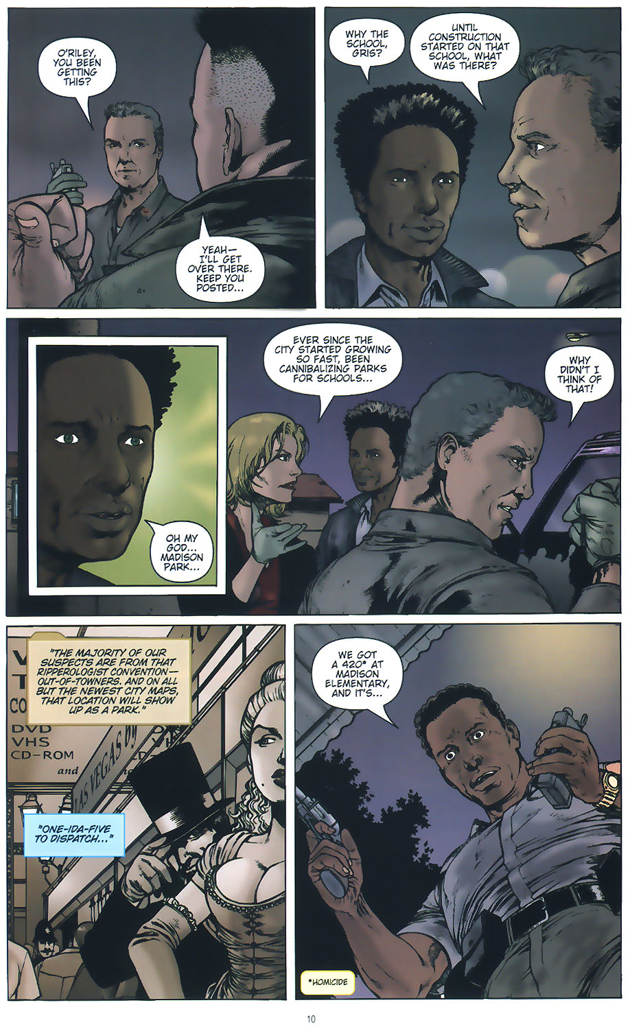 Read online CSI: Crime Scene Investigation comic -  Issue #4 - 12