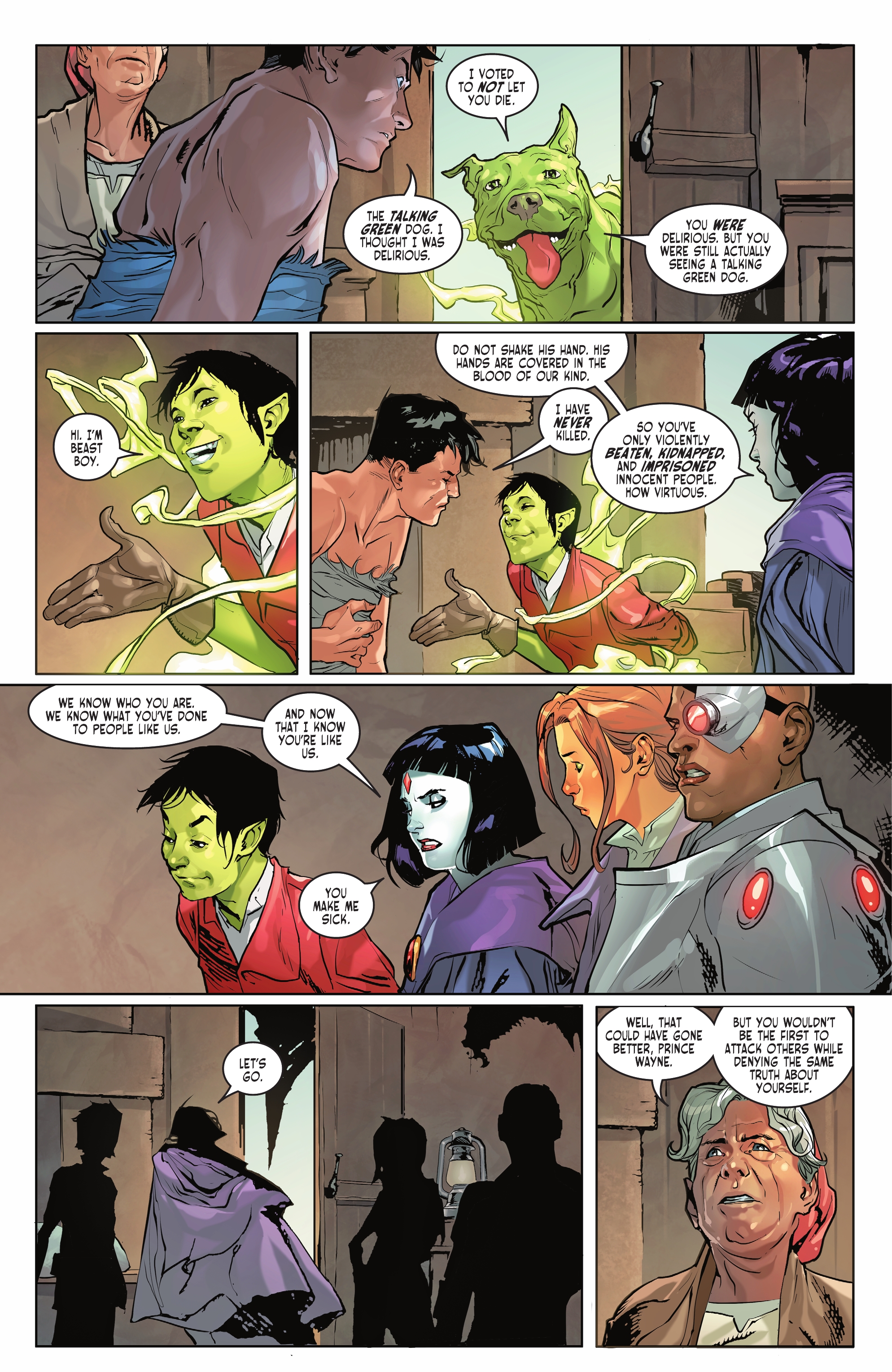 Read online Dark Knights of Steel comic -  Issue #7 - 12