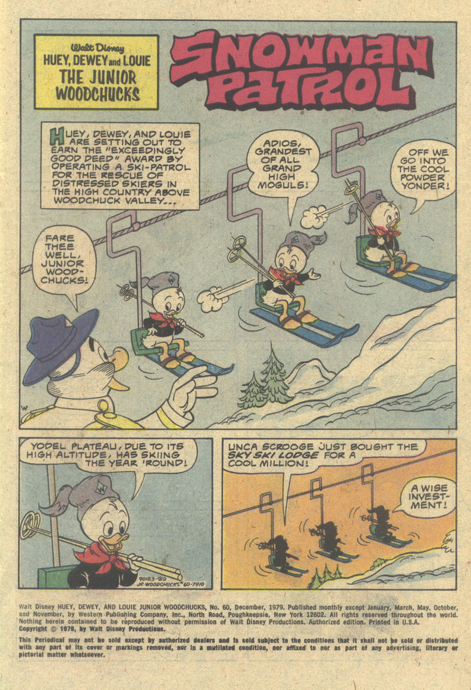 Read online Huey, Dewey, and Louie Junior Woodchucks comic -  Issue #60 - 3