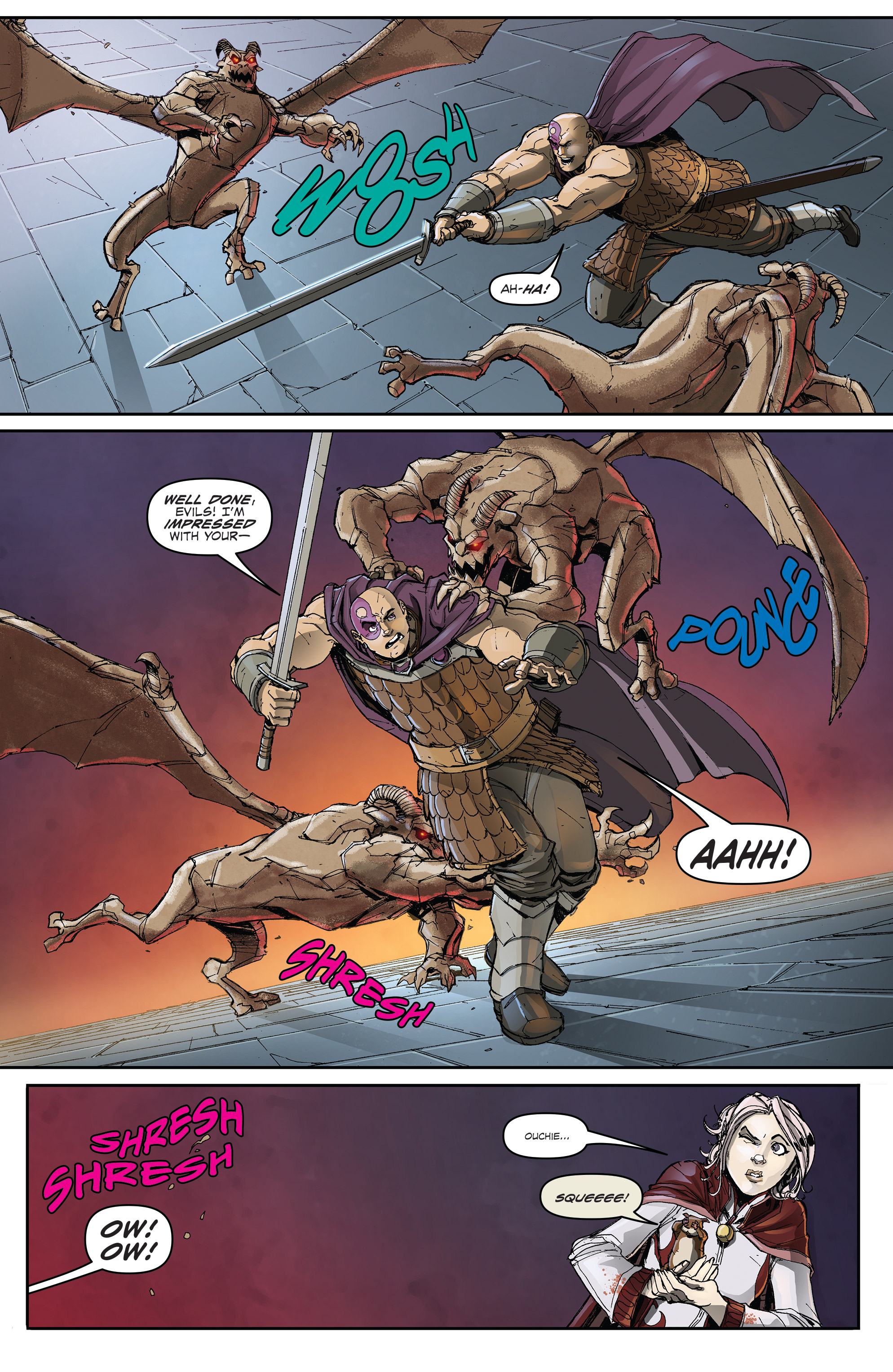 Read online Dungeons And Dragons: Baldur’s Gate 100-Pager comic -  Issue # TPB - 14