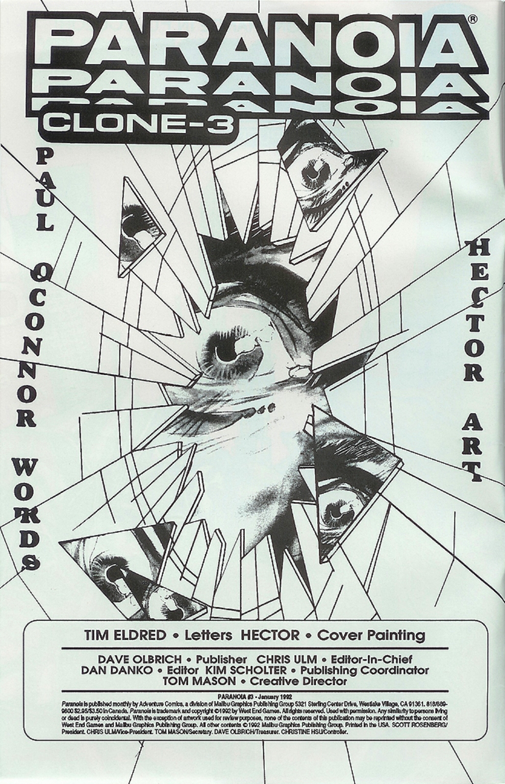 Read online Paranoia comic -  Issue #3 - 2