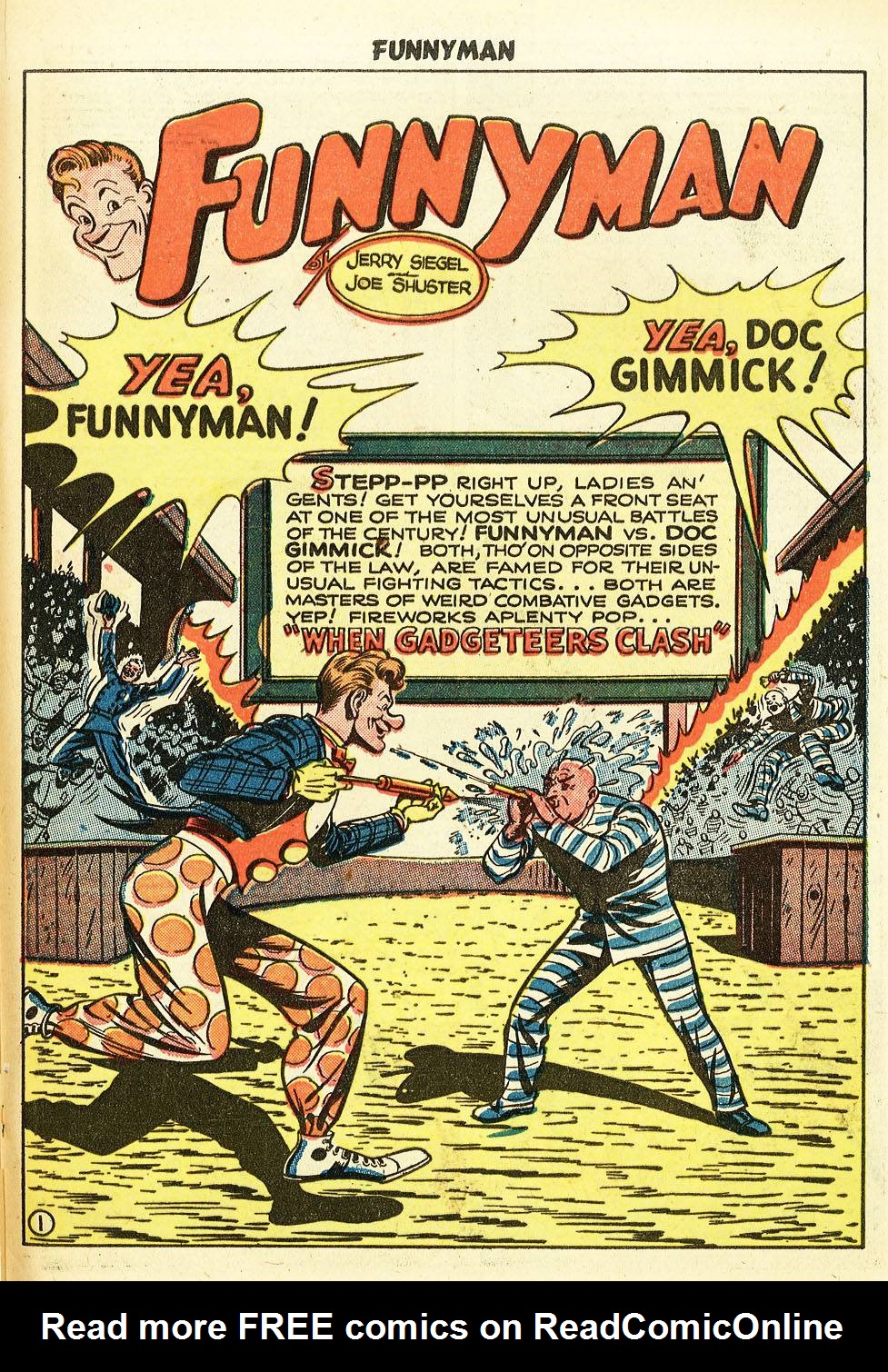 Read online Funnyman comic -  Issue #3 - 21