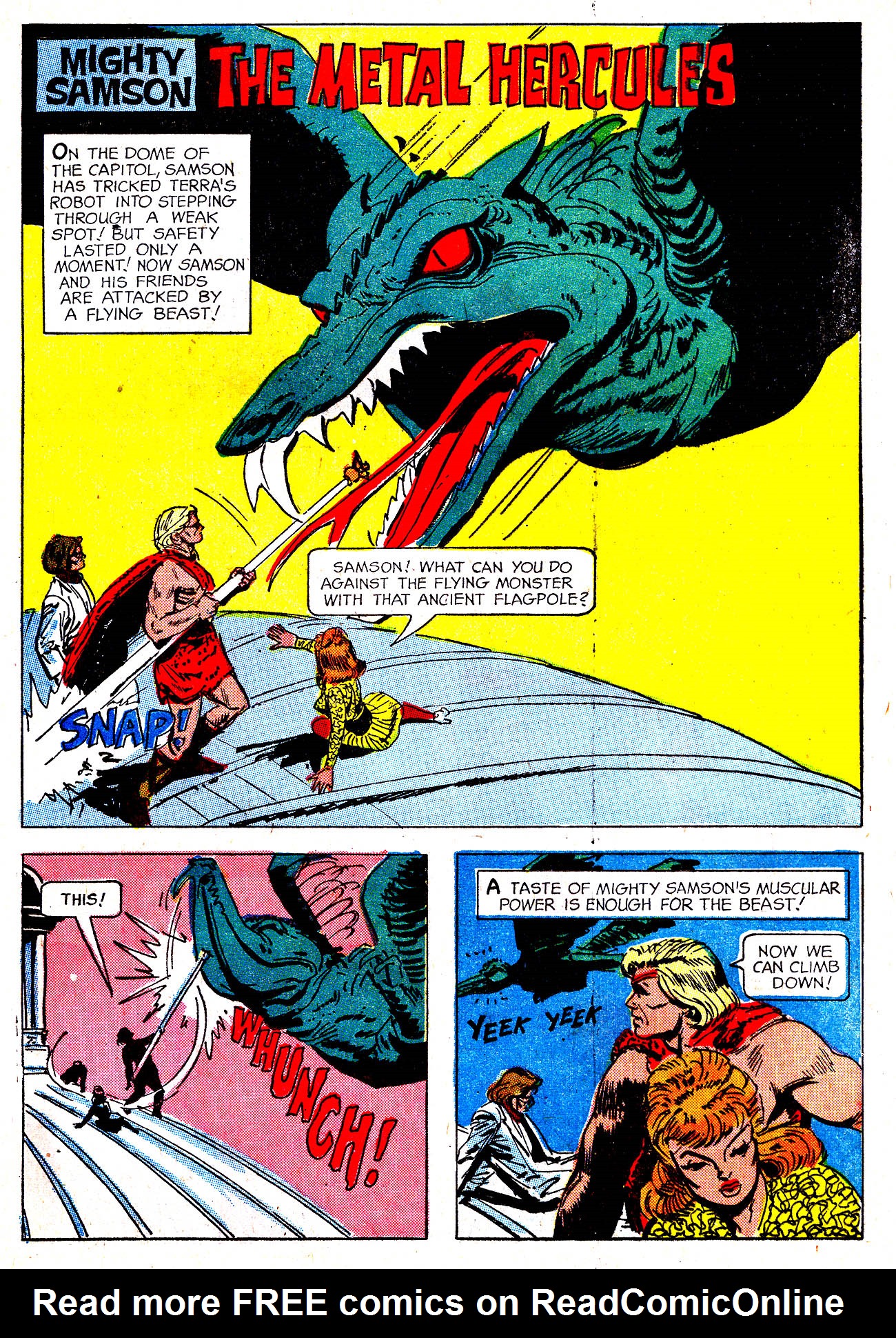 Read online Mighty Samson (1964) comic -  Issue #9 - 24