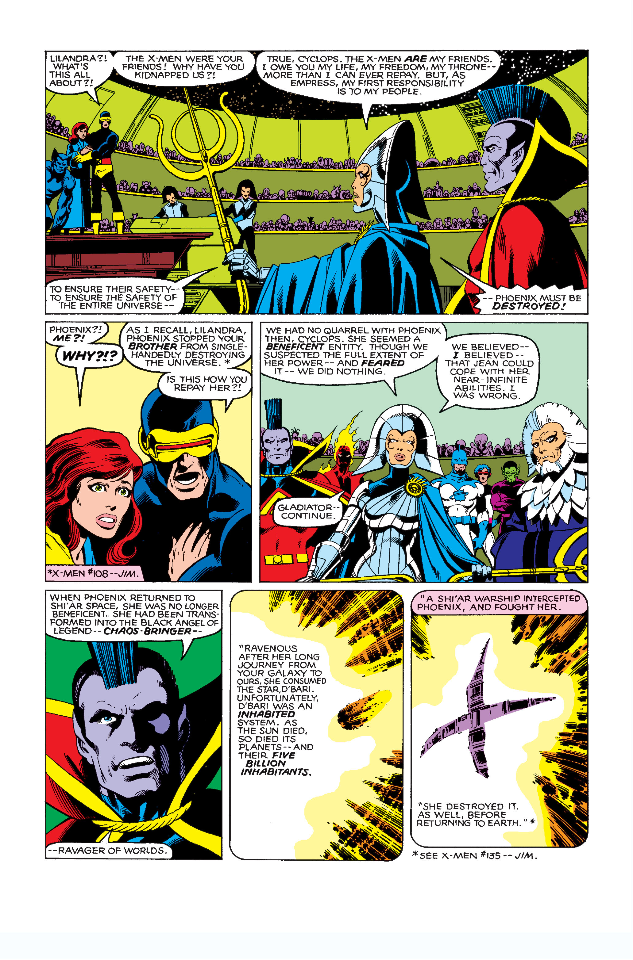 Read online X-Men: The Dark Phoenix Saga comic -  Issue # TPB - 150