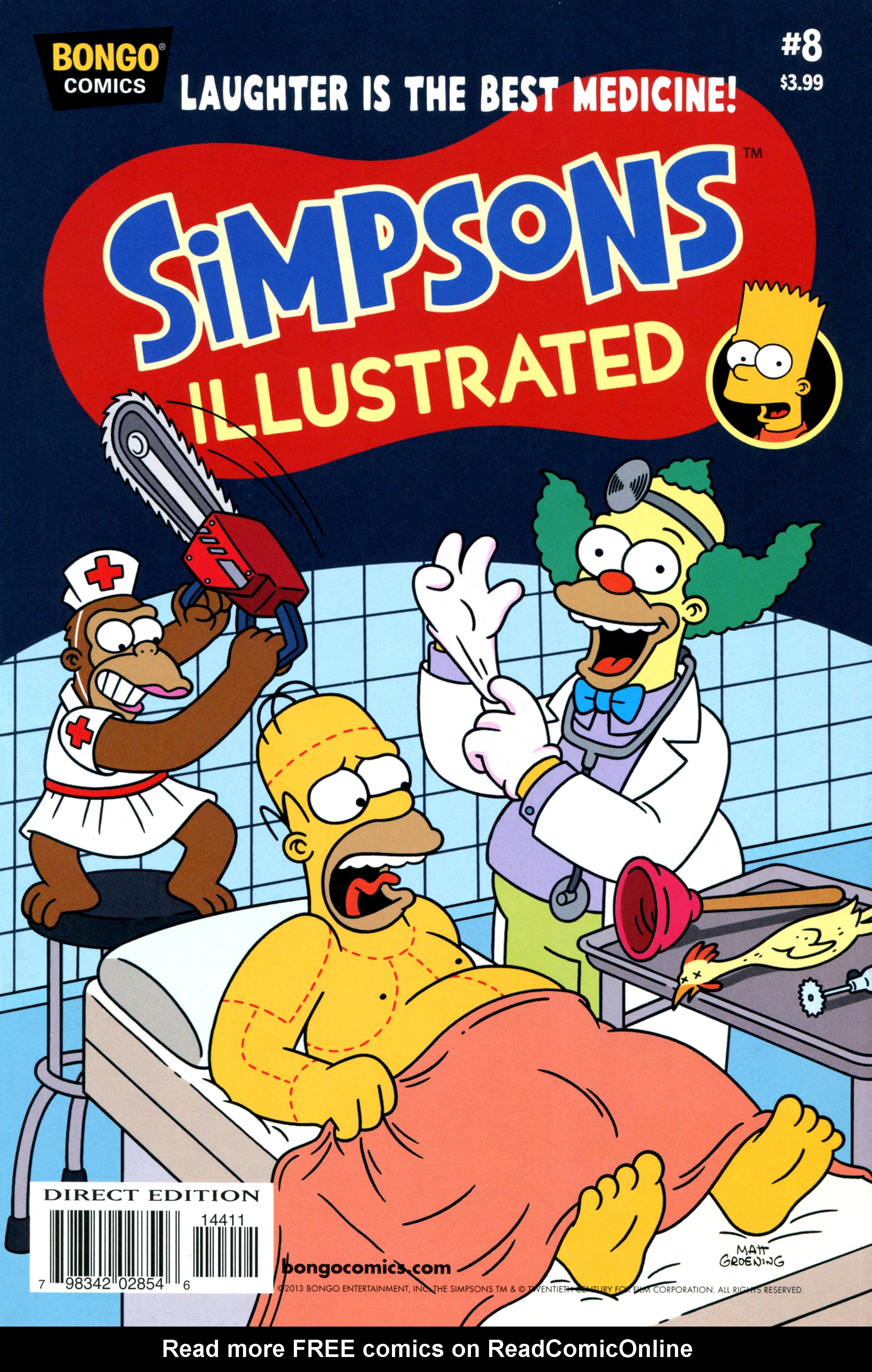 Read online Simpsons Illustrated (2012) comic -  Issue #8 - 1