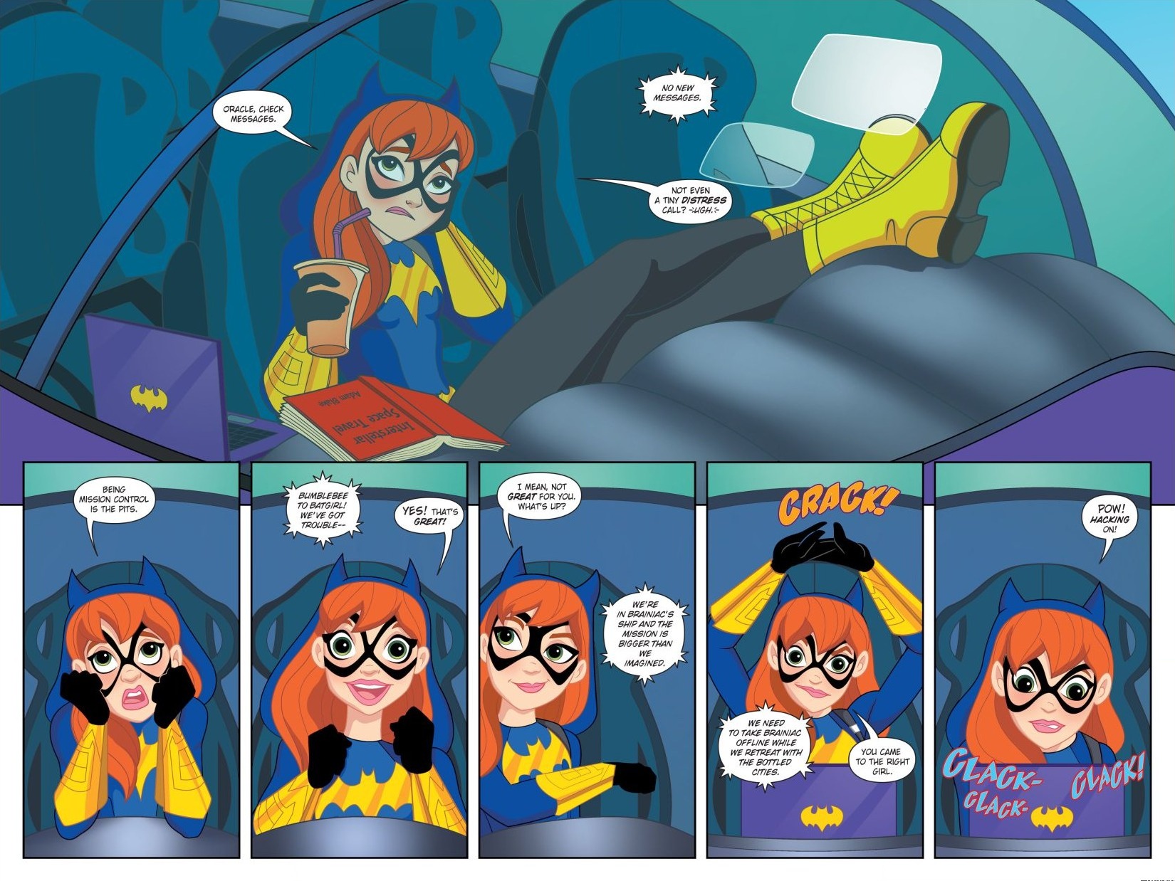 Read online DC Super Hero Girls: Search for Atlantis comic -  Issue # TPB - 61
