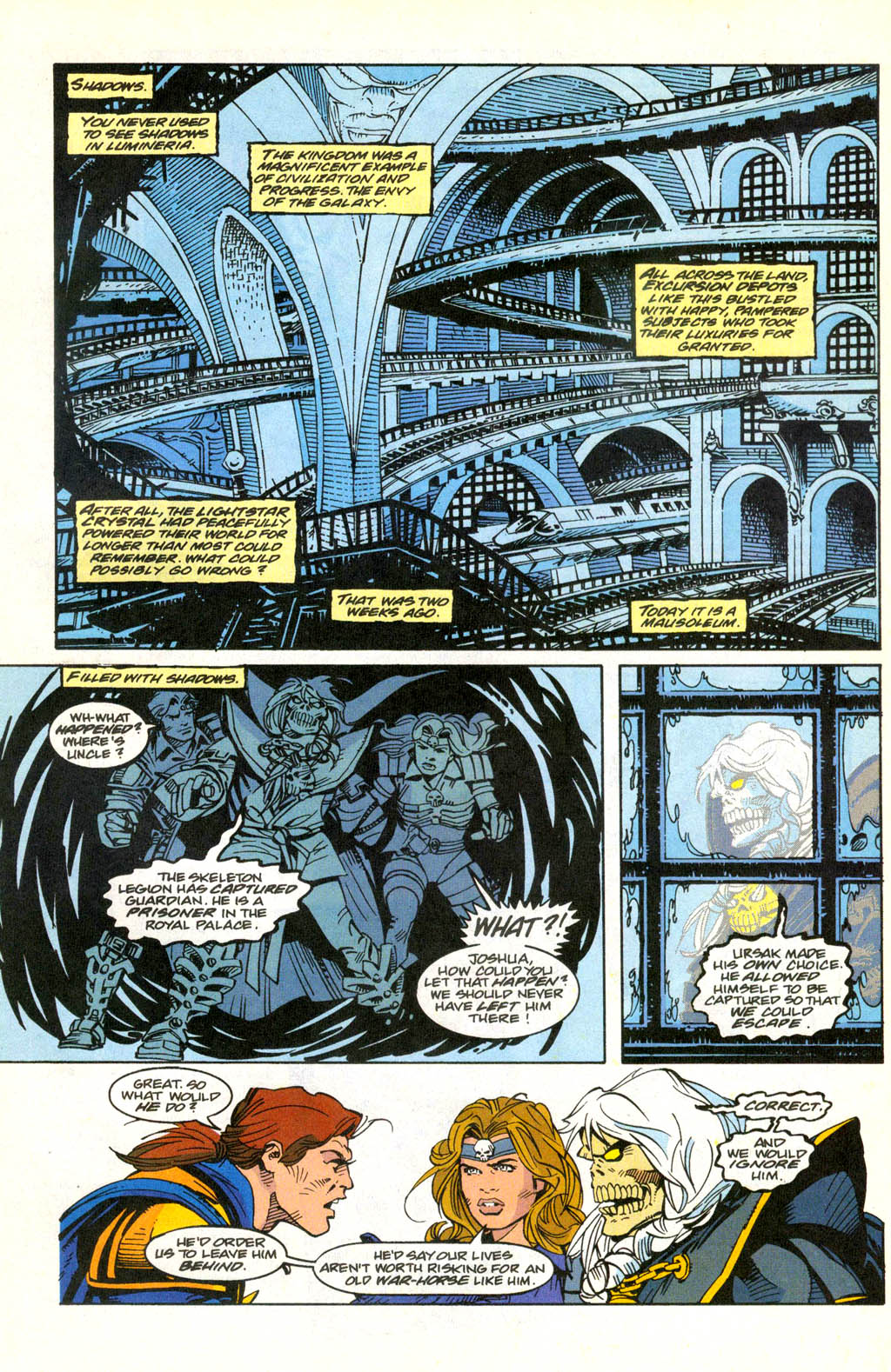 Read online Skeleton Warriors comic -  Issue #2 - 8