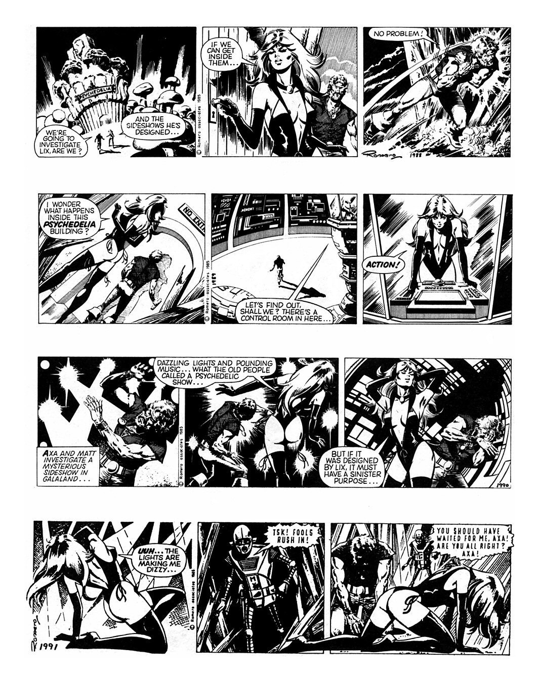 Read online Axa comic -  Issue #9 - 22