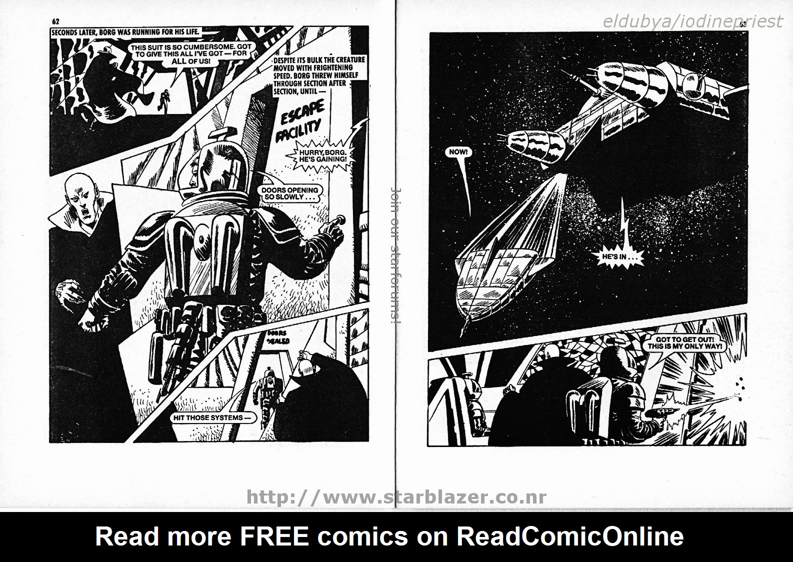 Read online Starblazer comic -  Issue #208 - 33