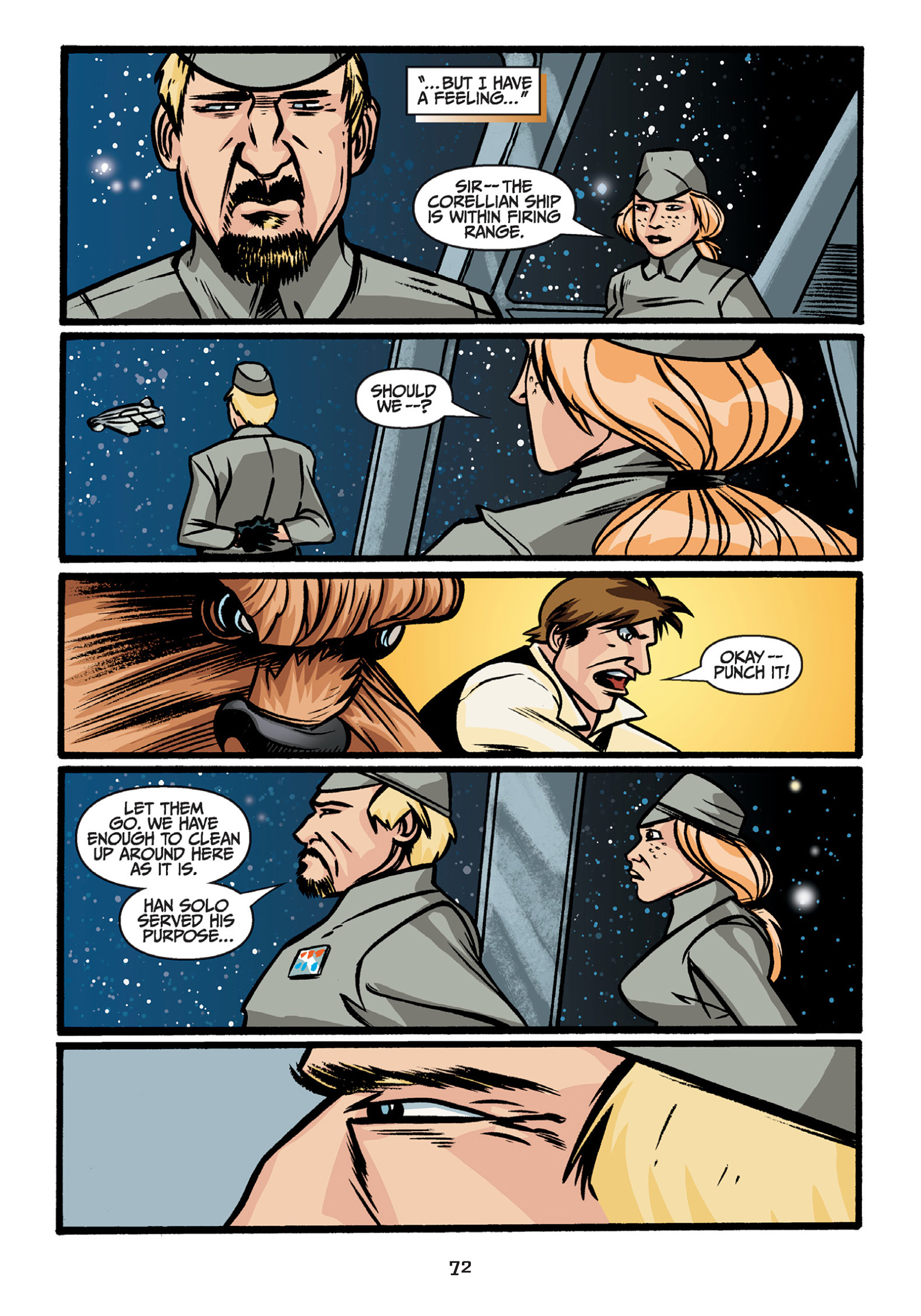 Read online Star Wars Adventures comic -  Issue # Issue Han Solo and the Hollow Moon of Khorya - 74