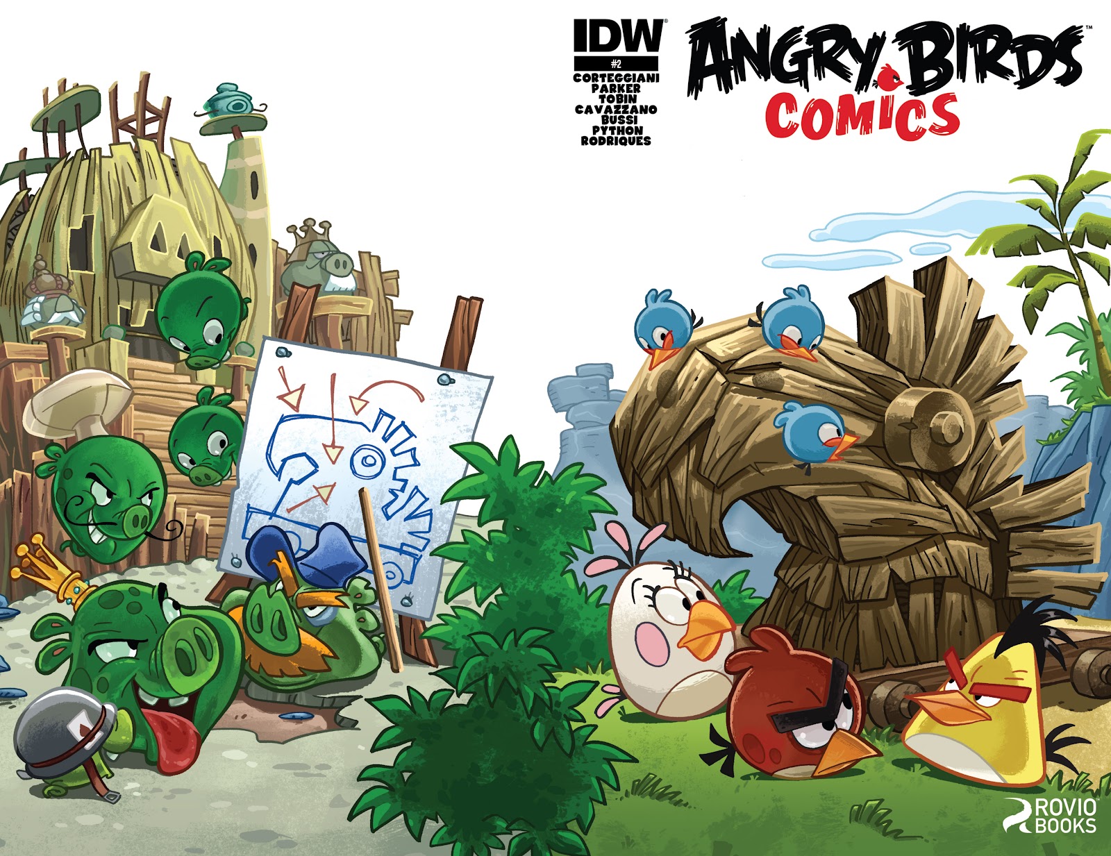 Angry Birds Comics (2014) issue 2 - Page 1