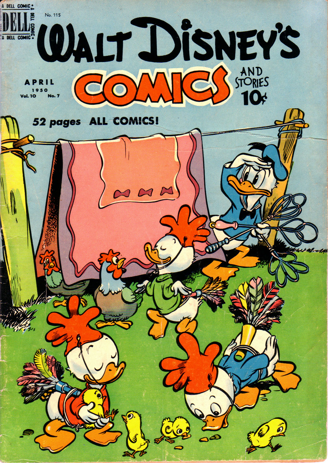 Read online Walt Disney's Comics and Stories comic -  Issue #115 - 1