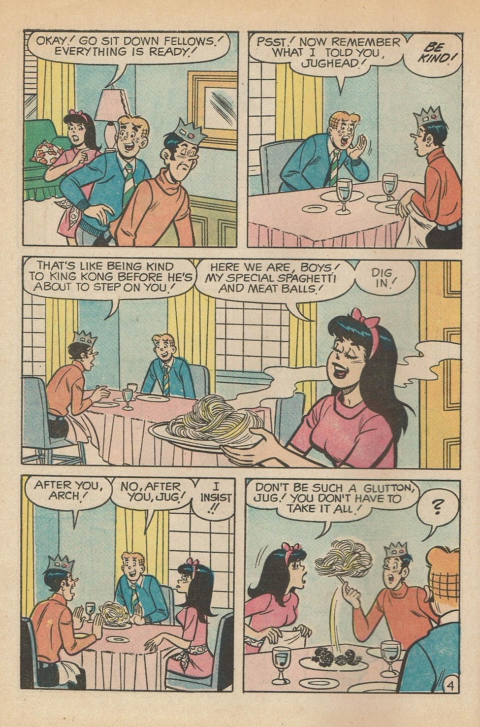 Read online Pep Comics comic -  Issue #244 - 6