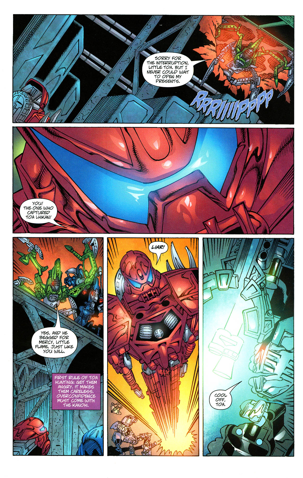 Read online Bionicle comic -  Issue #20 - 7