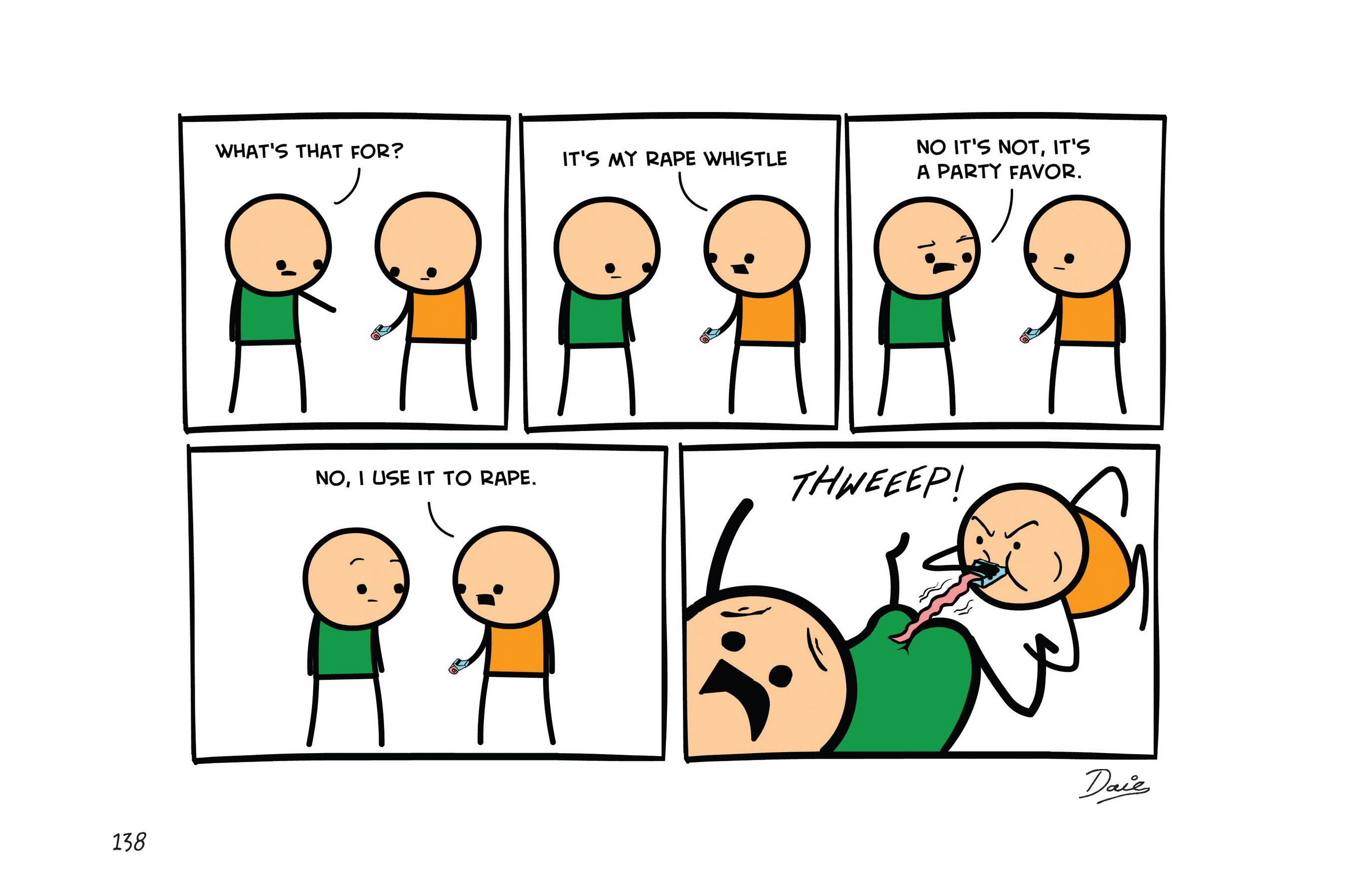 Read online Cyanide & Happiness: Stab Factory comic -  Issue # TPB - 137