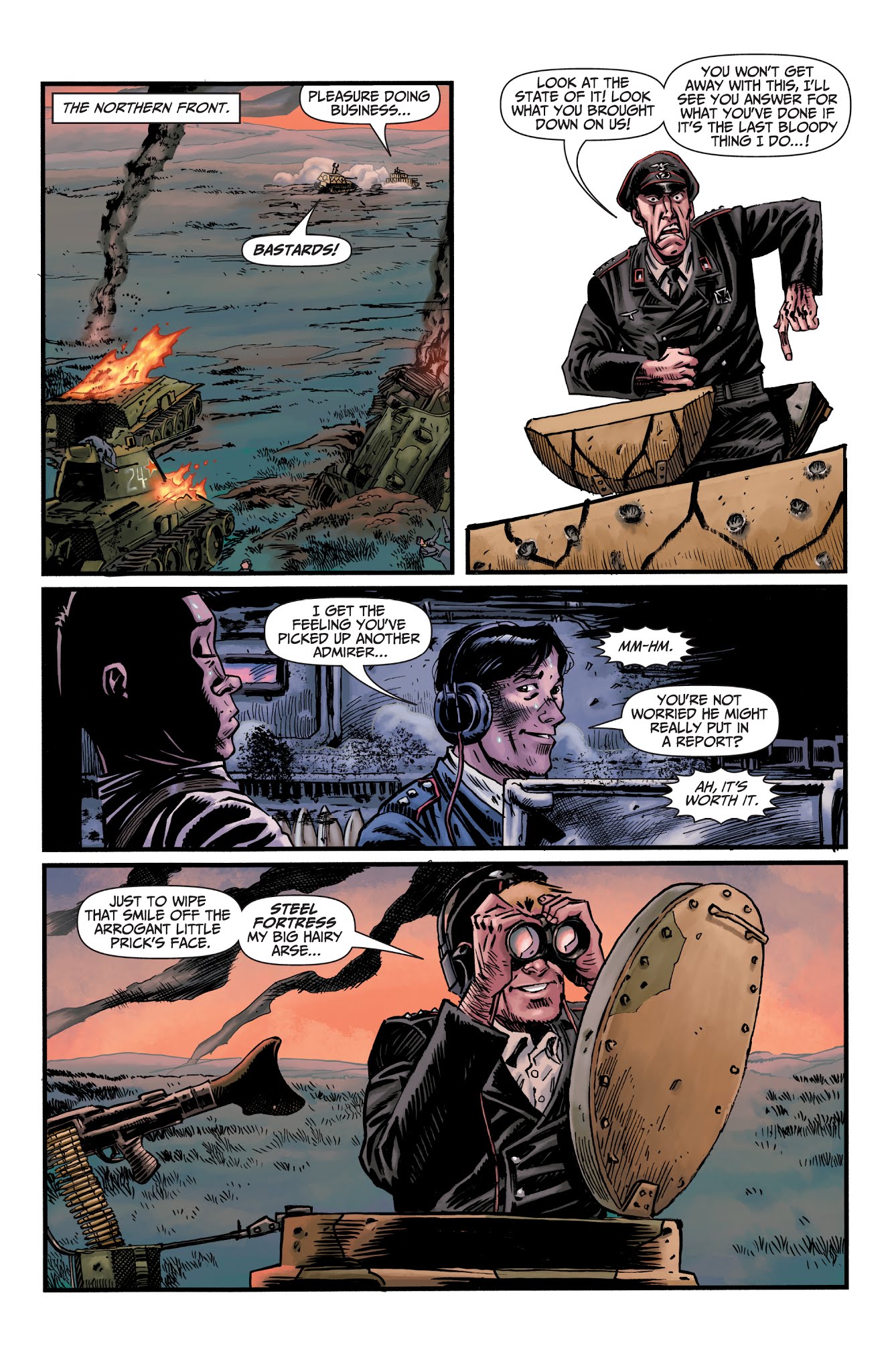 Read online World of Tanks II: Citadel comic -  Issue #3 - 3