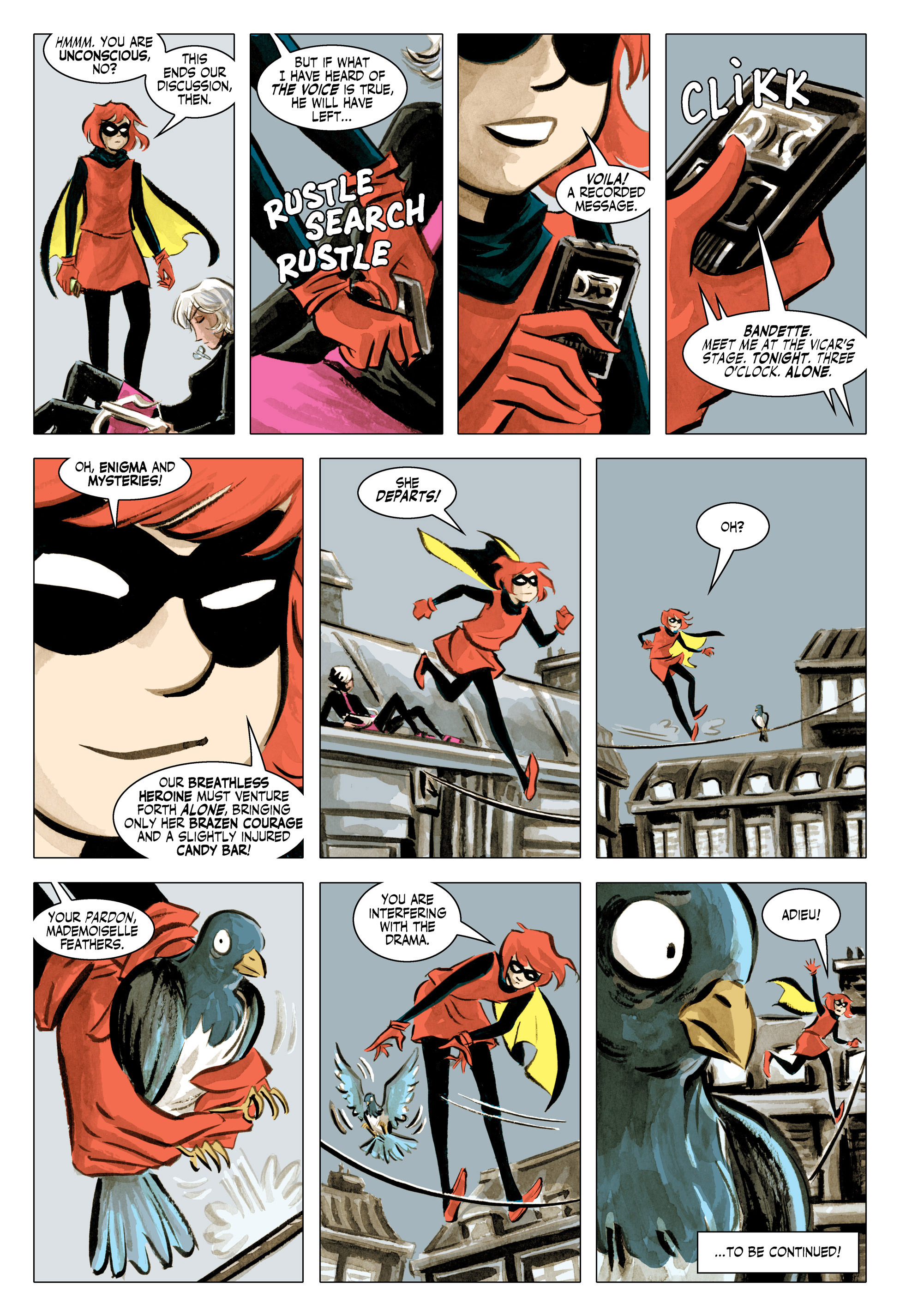 Read online Bandette (2012) comic -  Issue #11 - 20