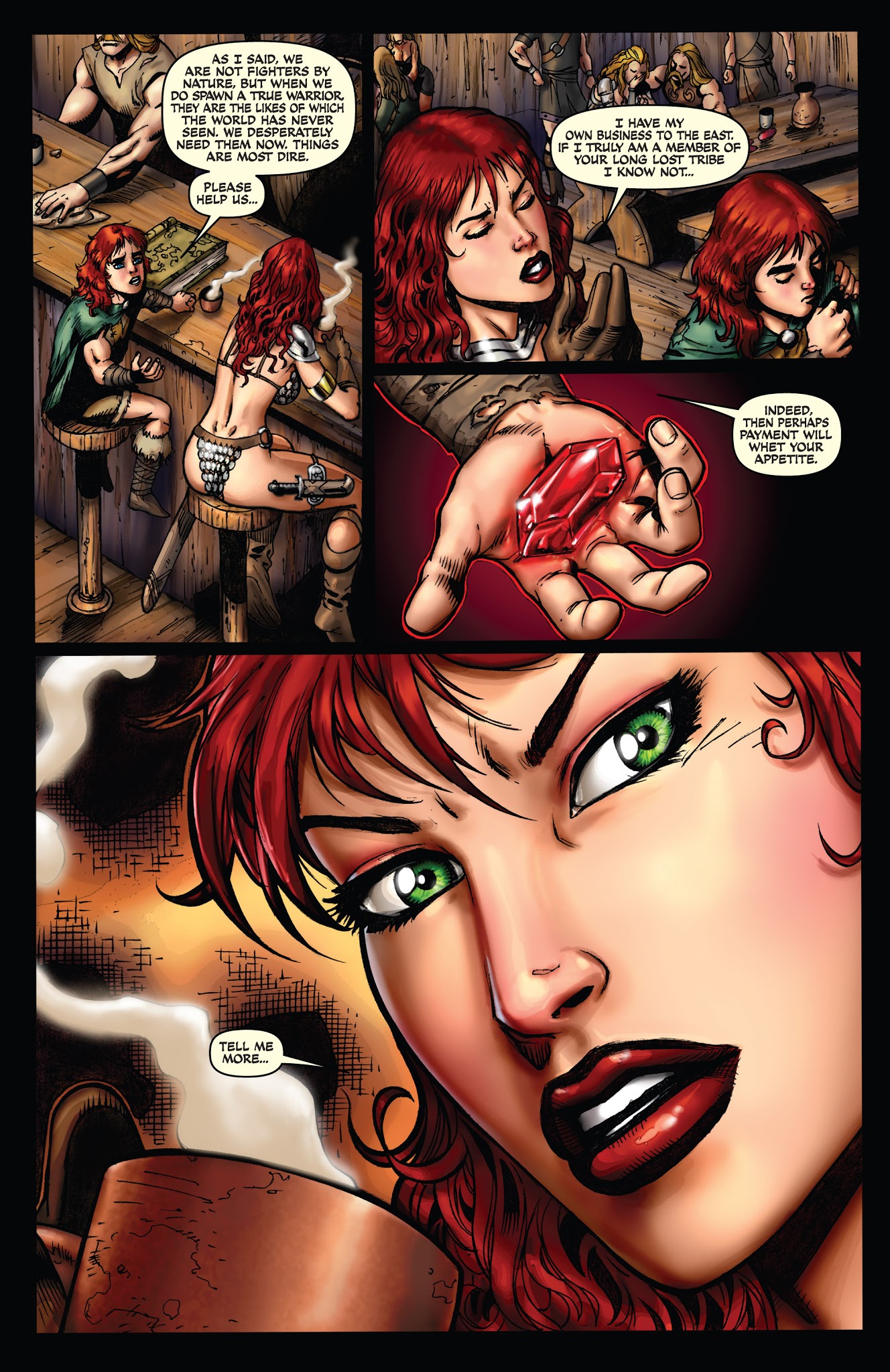 Read online Red Sonja: Wrath of the Gods comic -  Issue #1 - 12