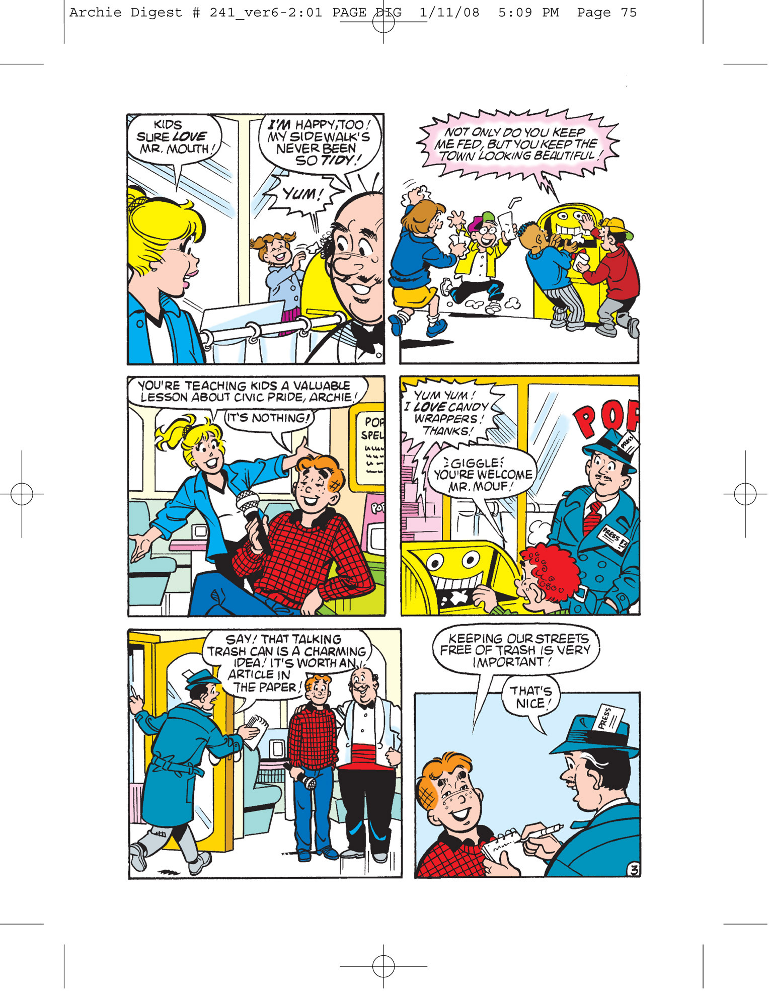Read online Archie Digest Magazine comic -  Issue #241 - 63