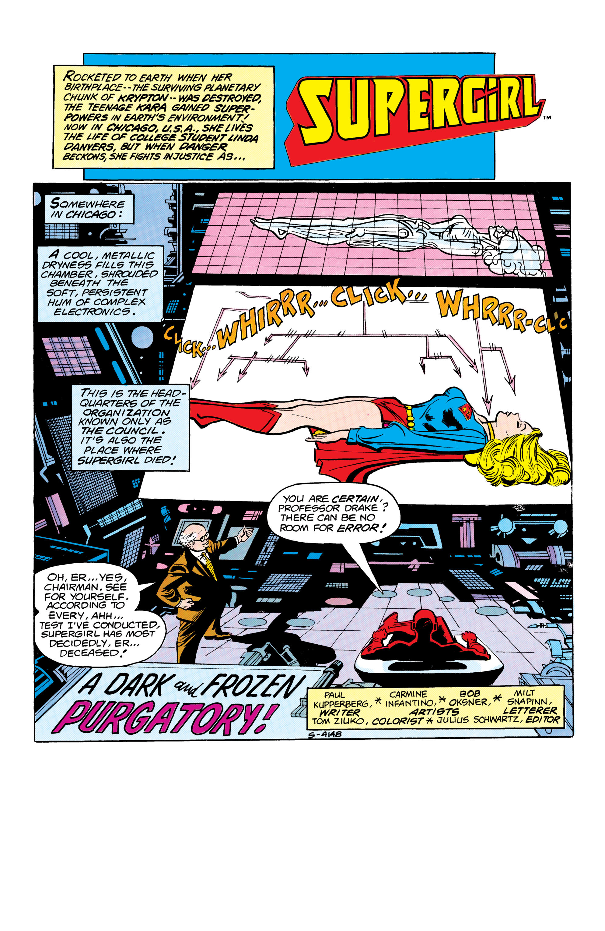 Read online Supergirl (1982) comic -  Issue #11 - 2