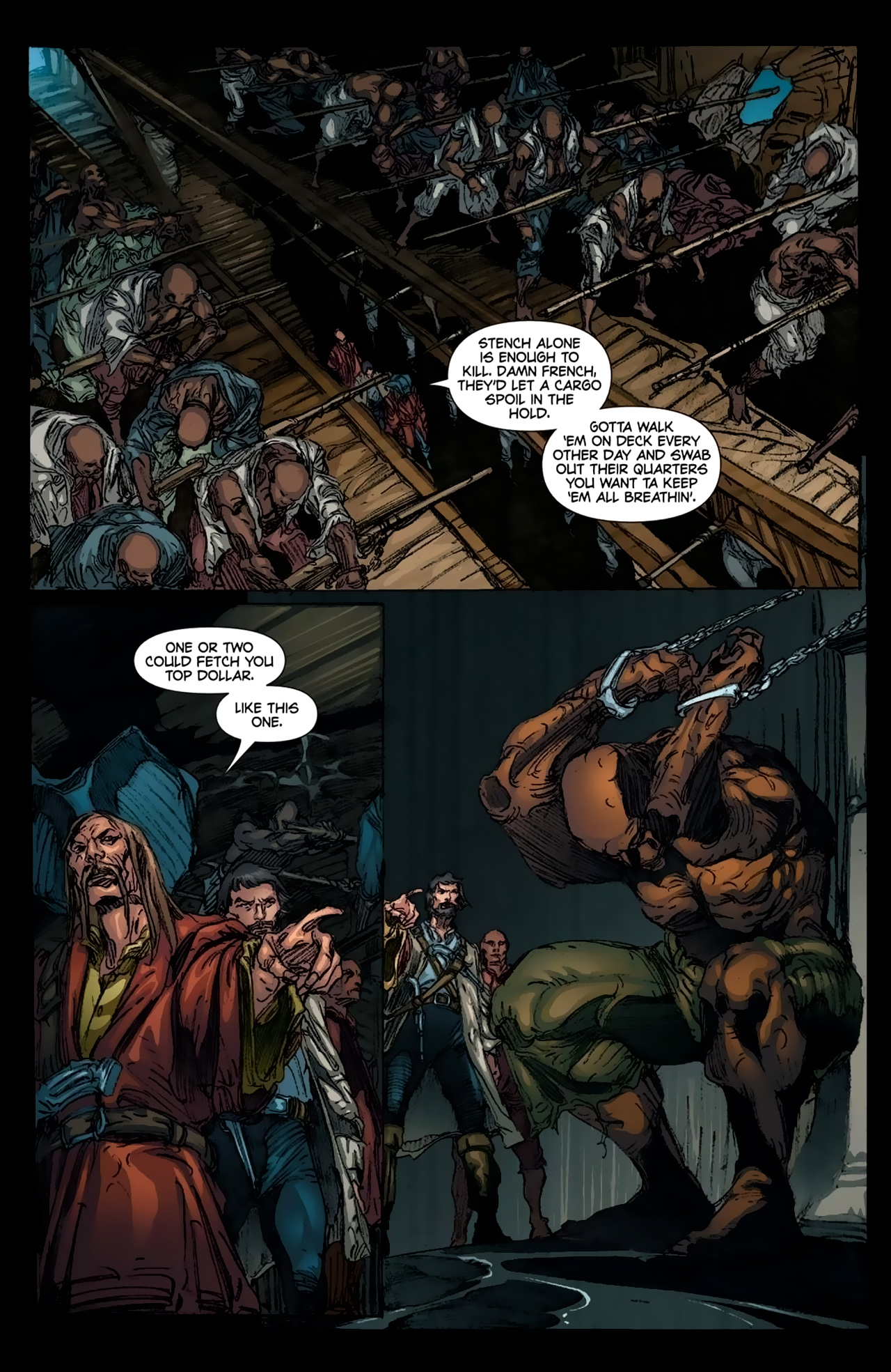 Read online Blackbeard: Legend of the Pyrate King comic -  Issue #4 - 6