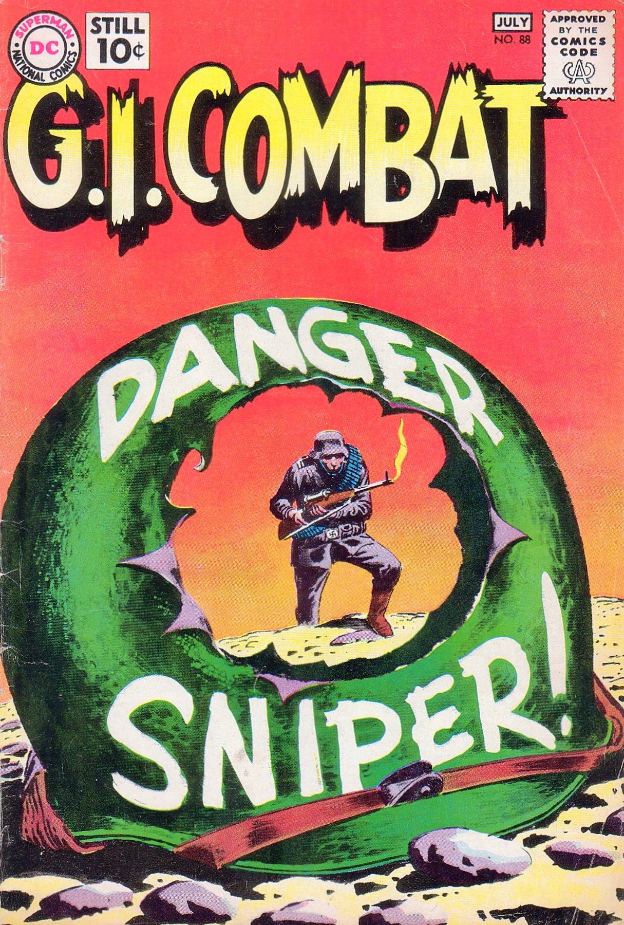 Read online G.I. Combat (1952) comic -  Issue #88 - 1