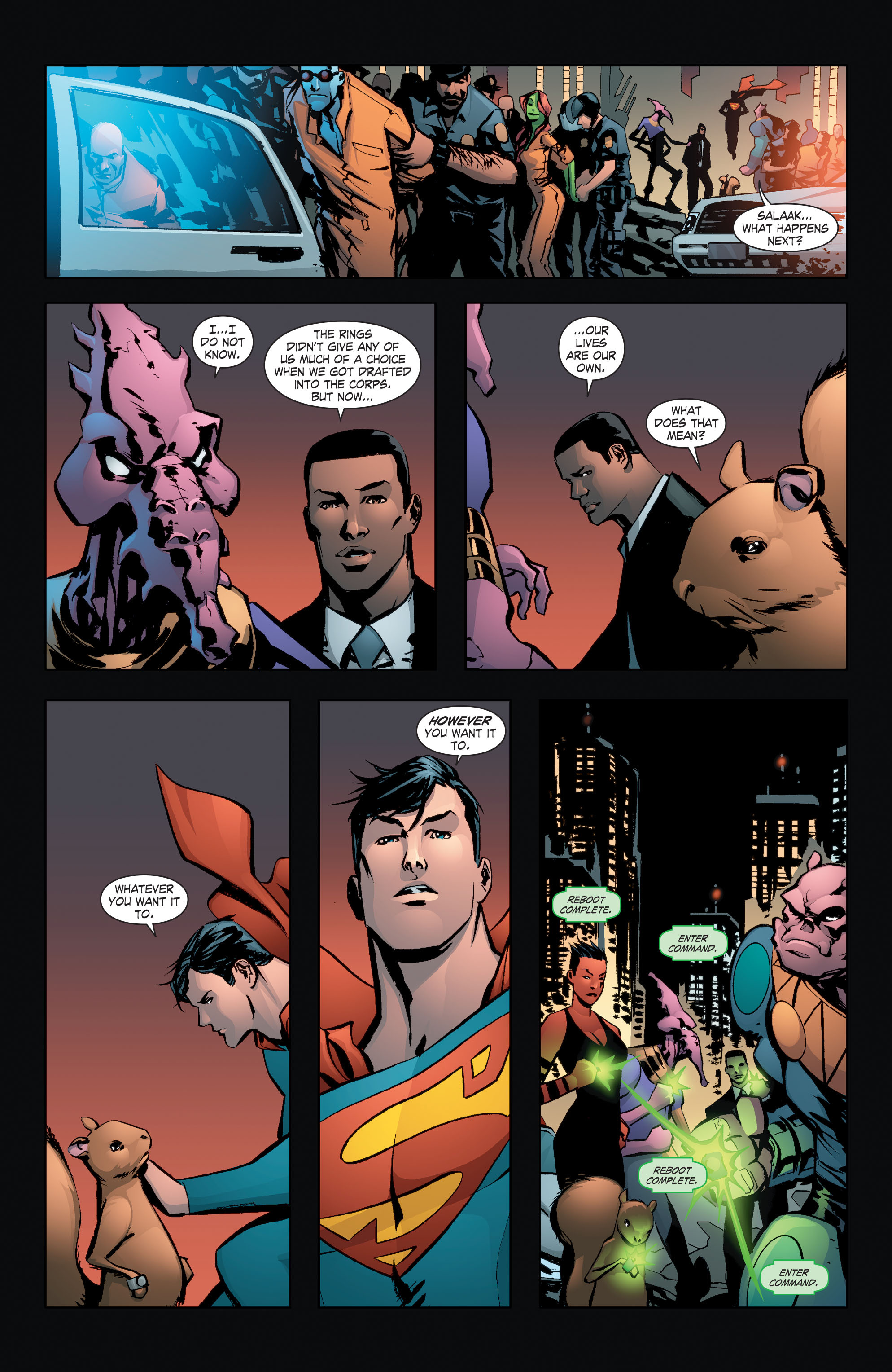 Read online Smallville Season 11 [II] comic -  Issue # TPB 7 - 127