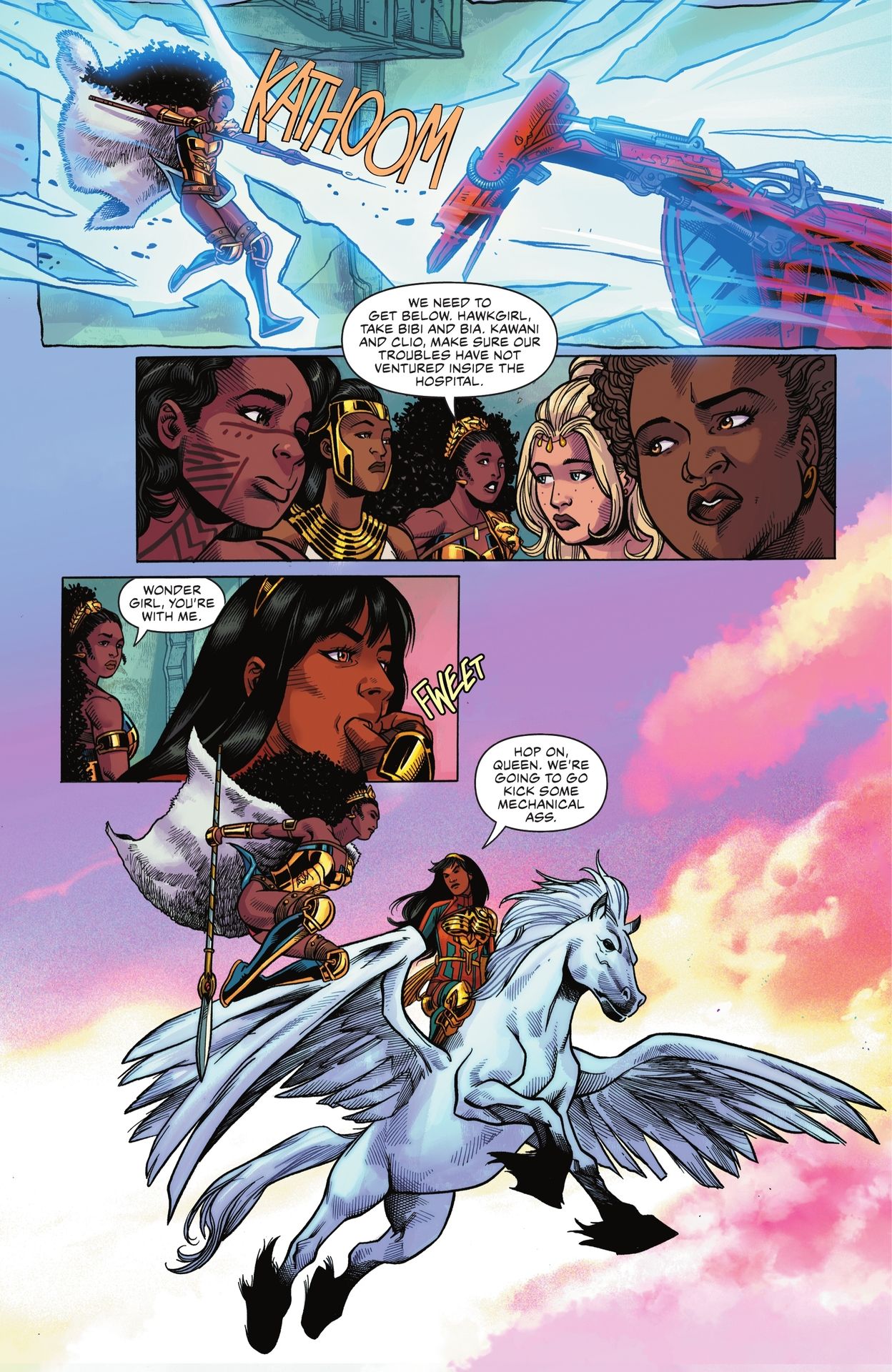 Read online Nubia: Queen of the Amazons comic -  Issue #2 - 21