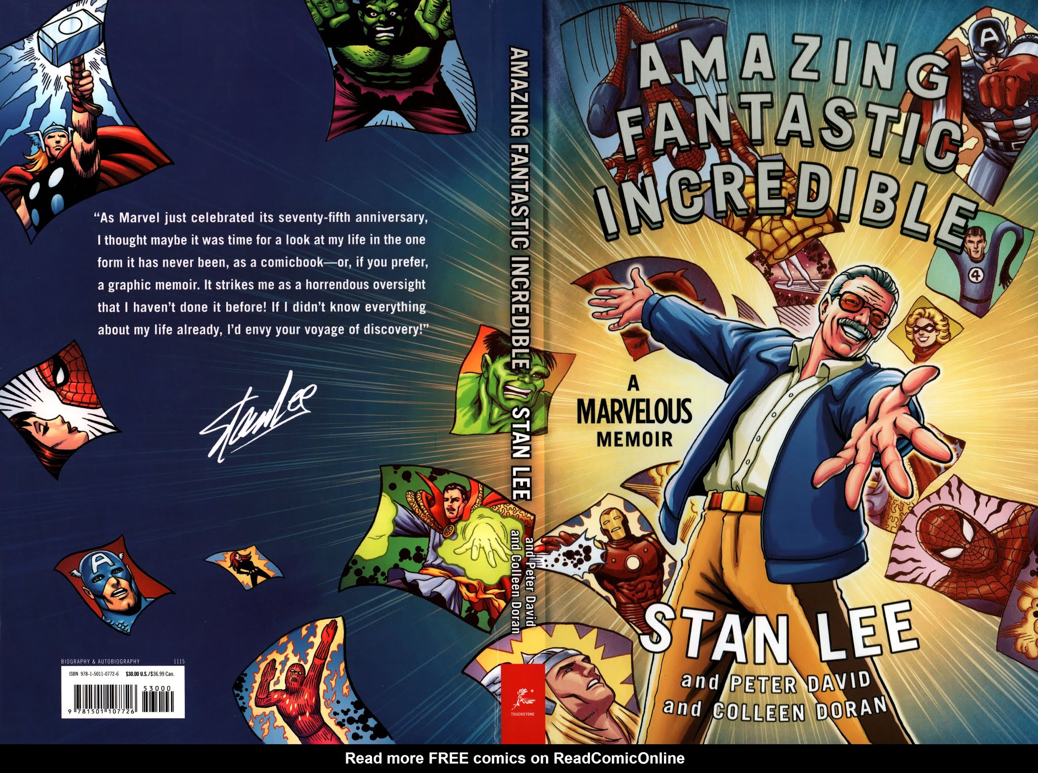 Read online Amazing Fantastic Incredible: A Marvelous Memoir comic -  Issue # TPB (Part 1) - 1