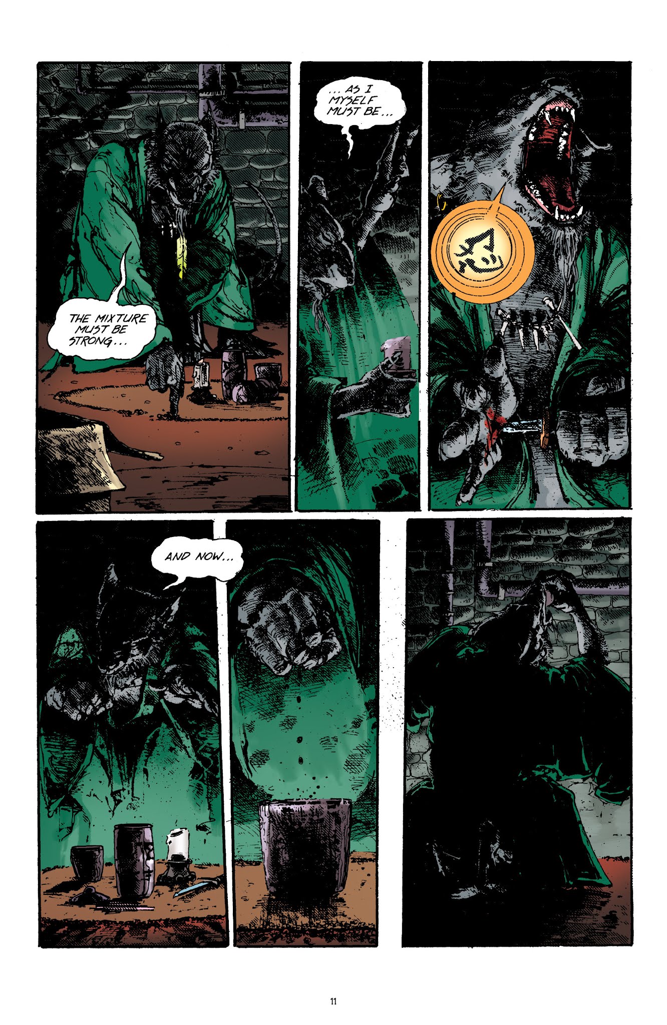 Read online Teenage Mutant Ninja Turtles Legends: Soul's Winter By Michael Zulli comic -  Issue # TPB - 11