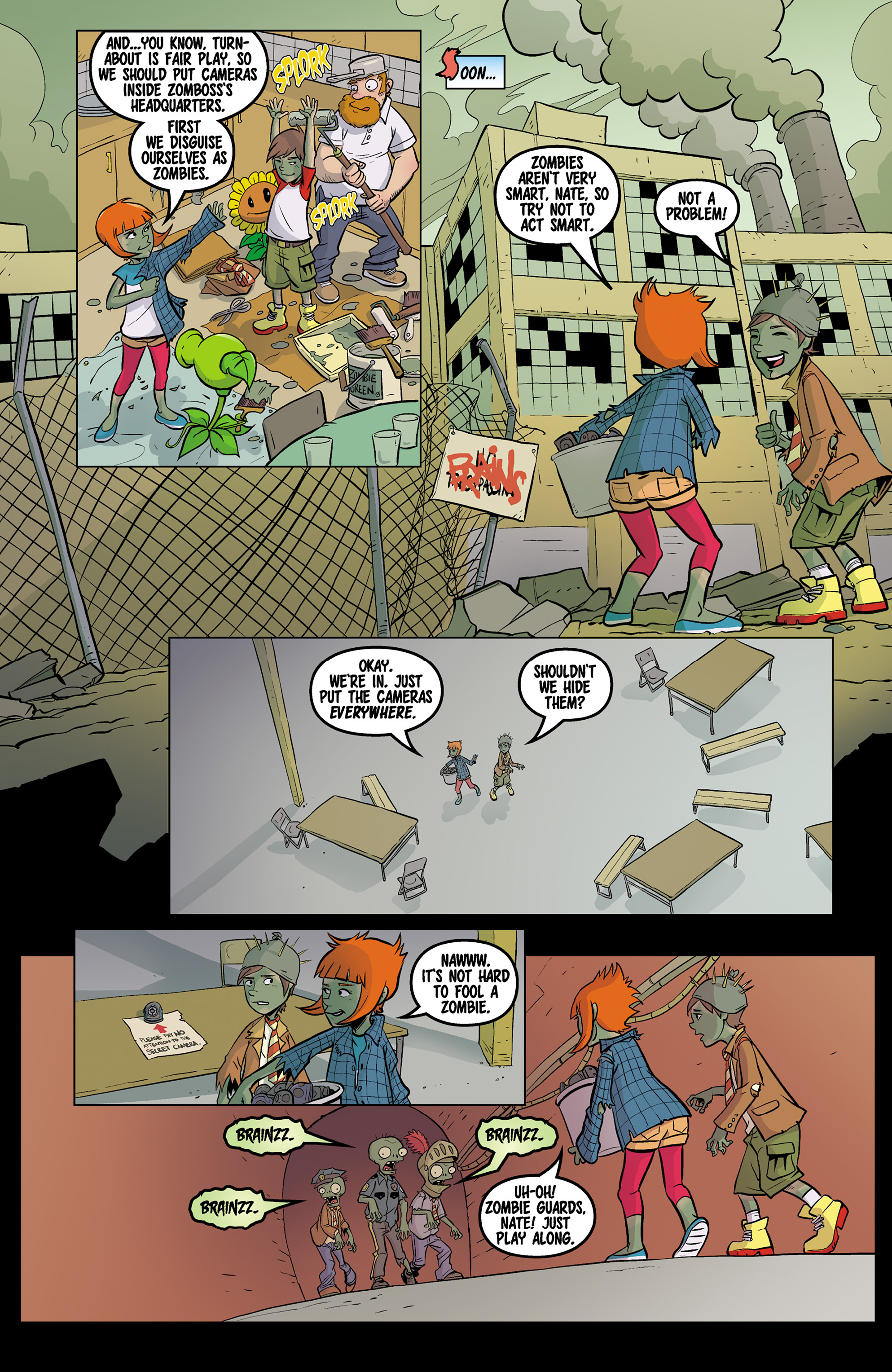 Read online Plants vs. Zombies: Grown Sweet Home comic -  Issue #6 - 8