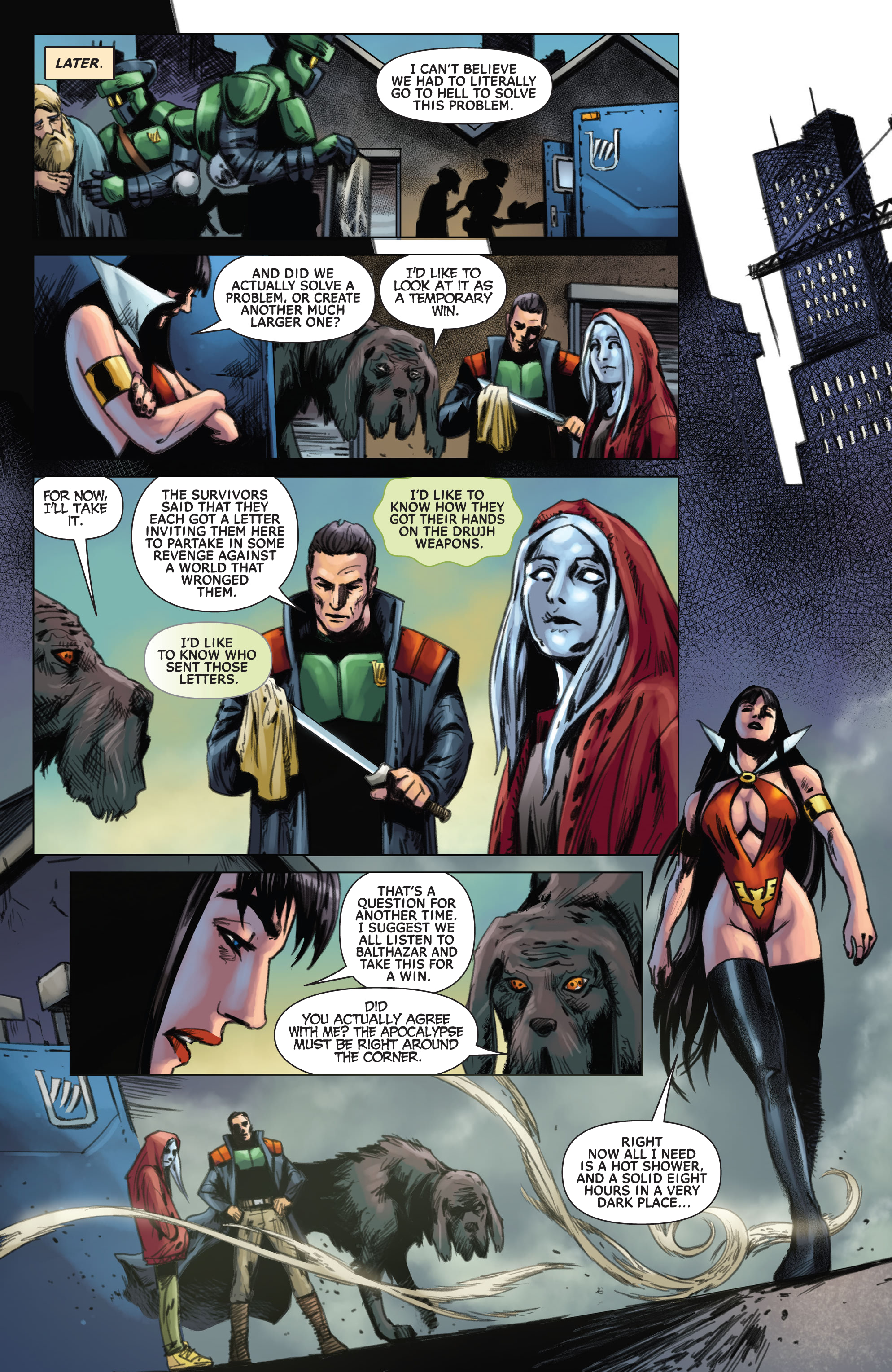 Read online Vampirella Strikes (2022) comic -  Issue #5 - 28