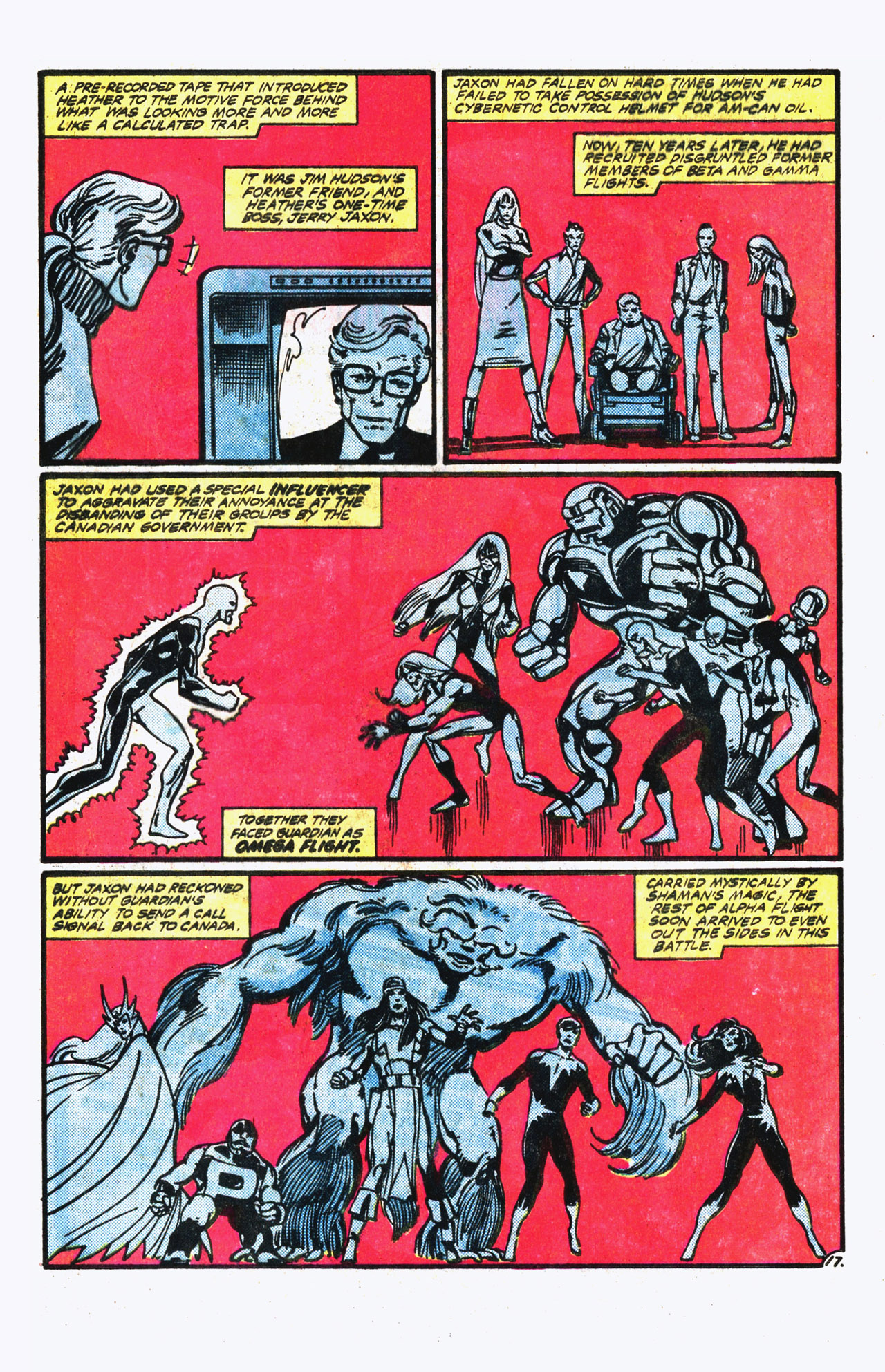 Read online Alpha Flight (1983) comic -  Issue #13 - 18
