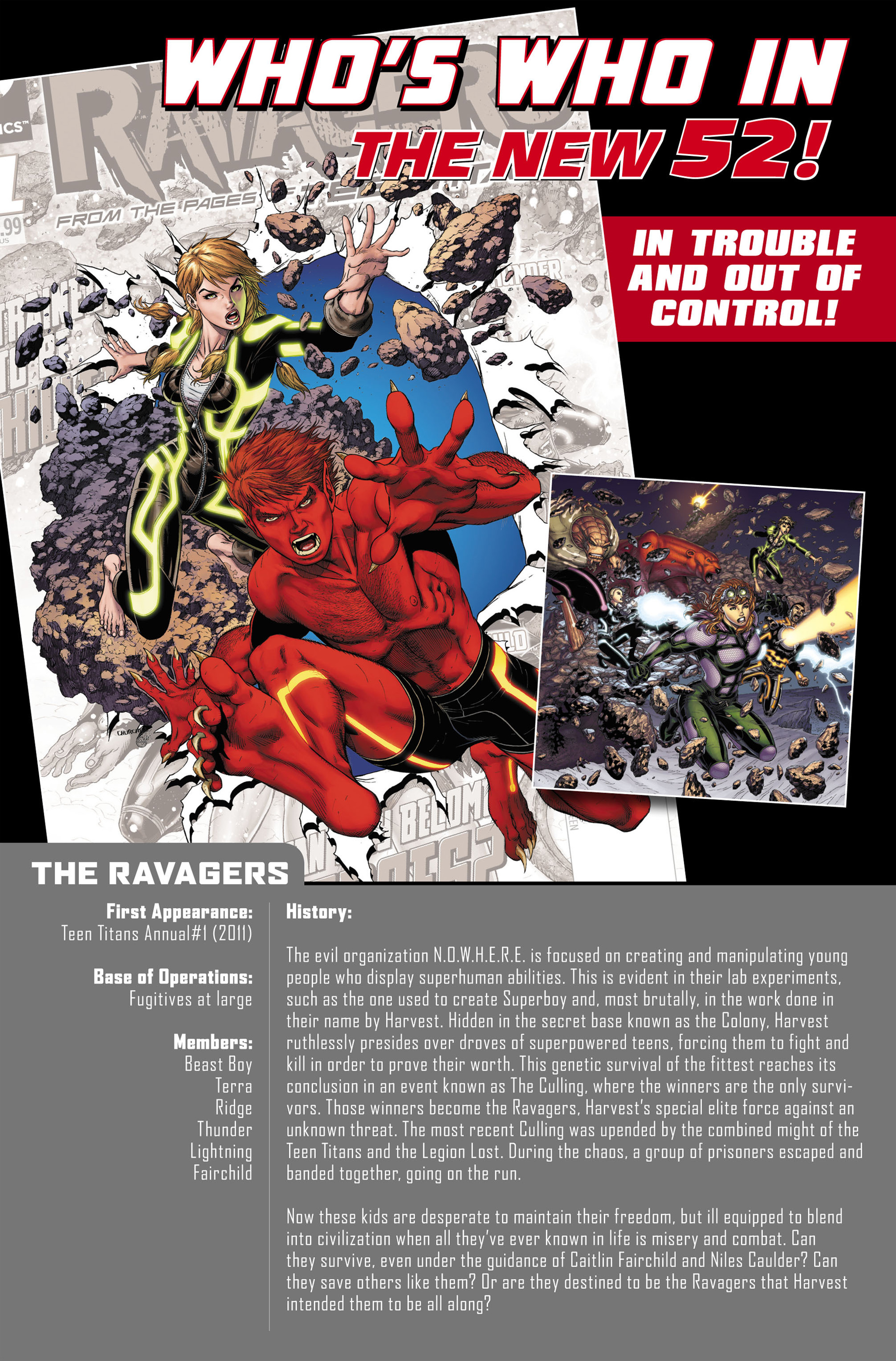 Read online The Ravagers comic -  Issue #0 - 17