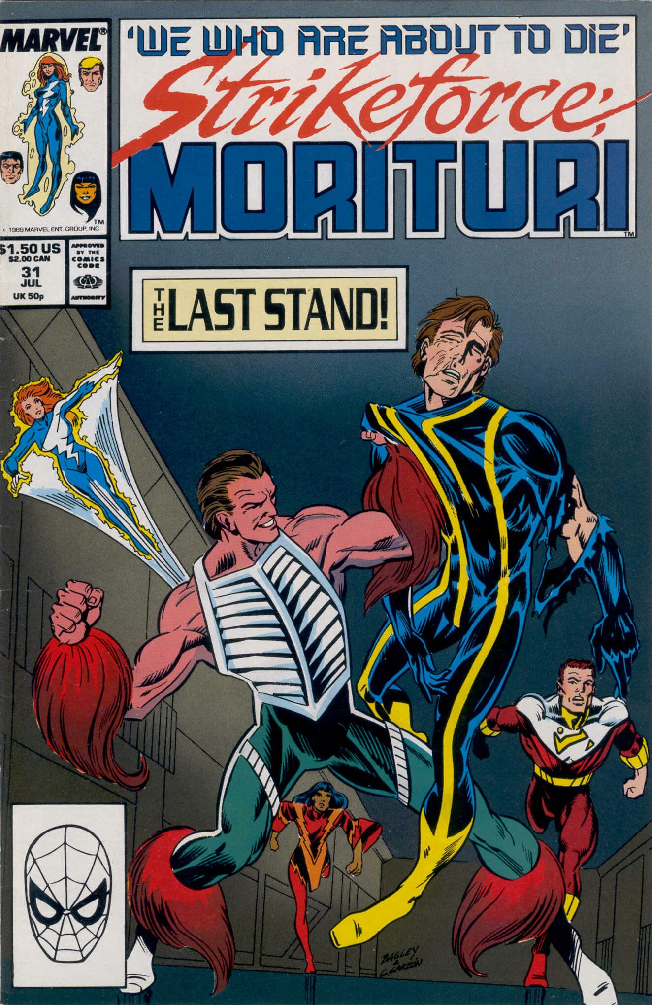 Read online Strikeforce: Morituri comic -  Issue #31 - 1