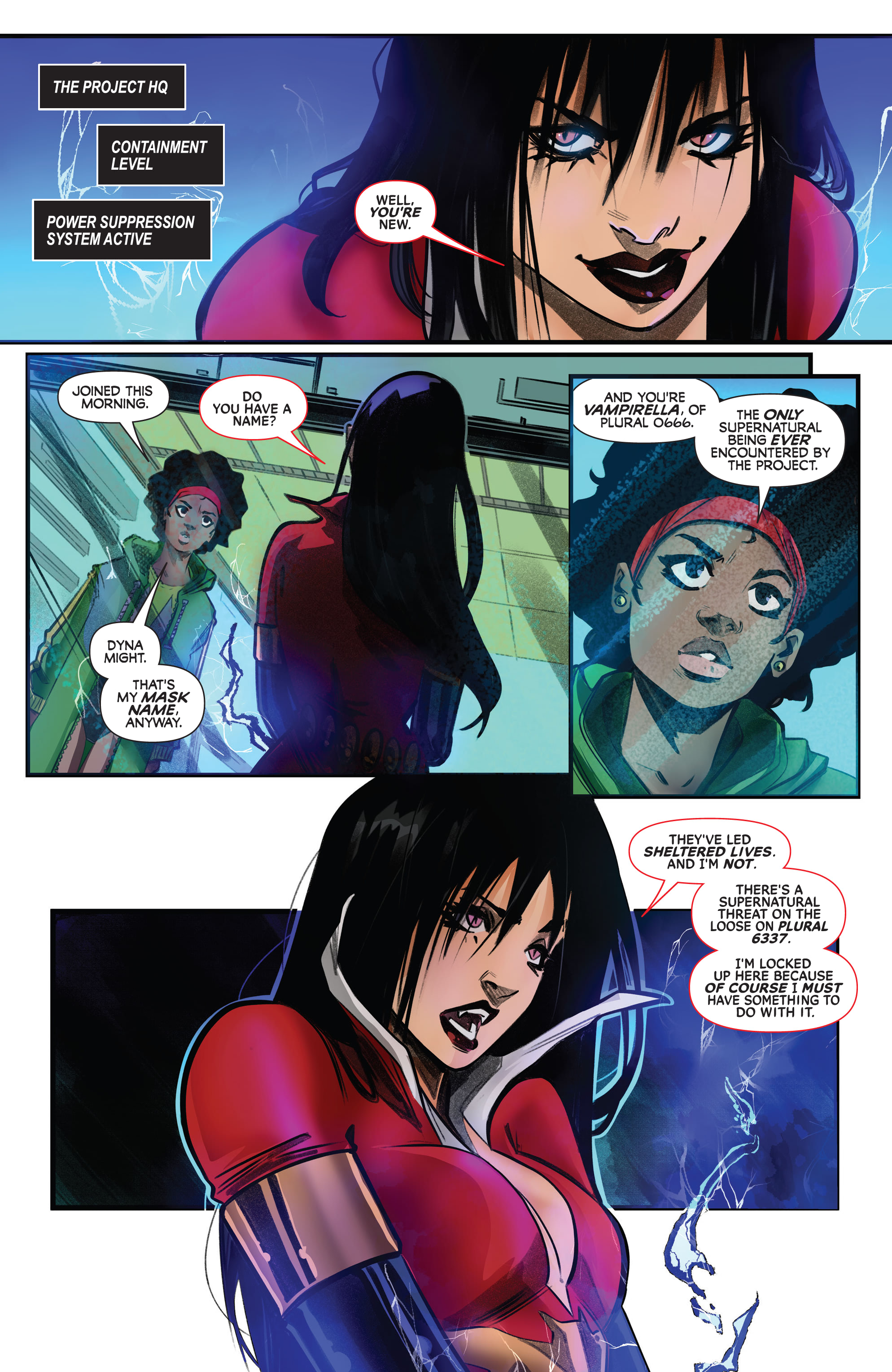 Read online Vampirella Vs. Red Sonja comic -  Issue #2 - 22