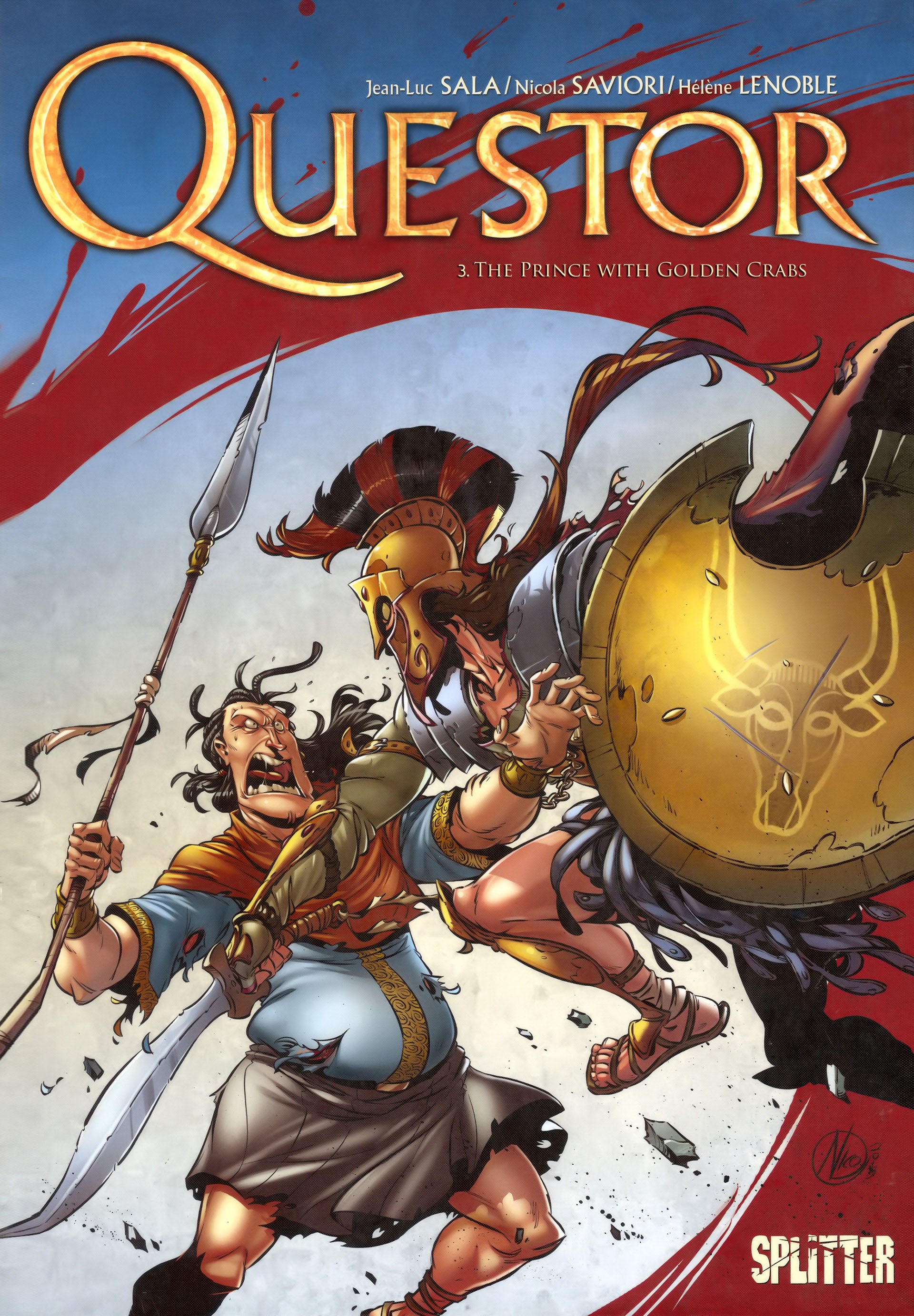 Read online Questor comic -  Issue #3 - 1