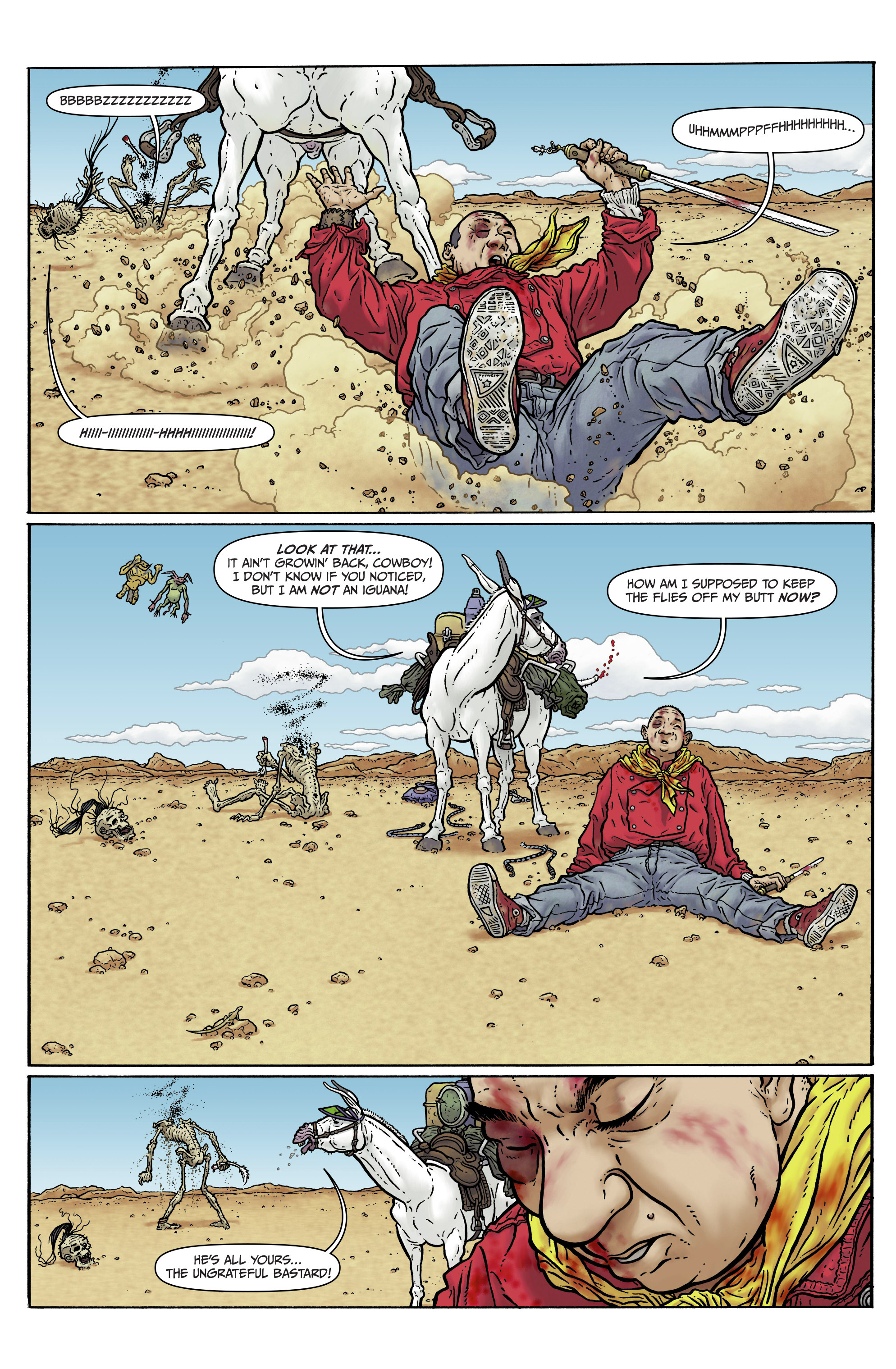 Read online Shaolin Cowboy comic -  Issue #4 - 19