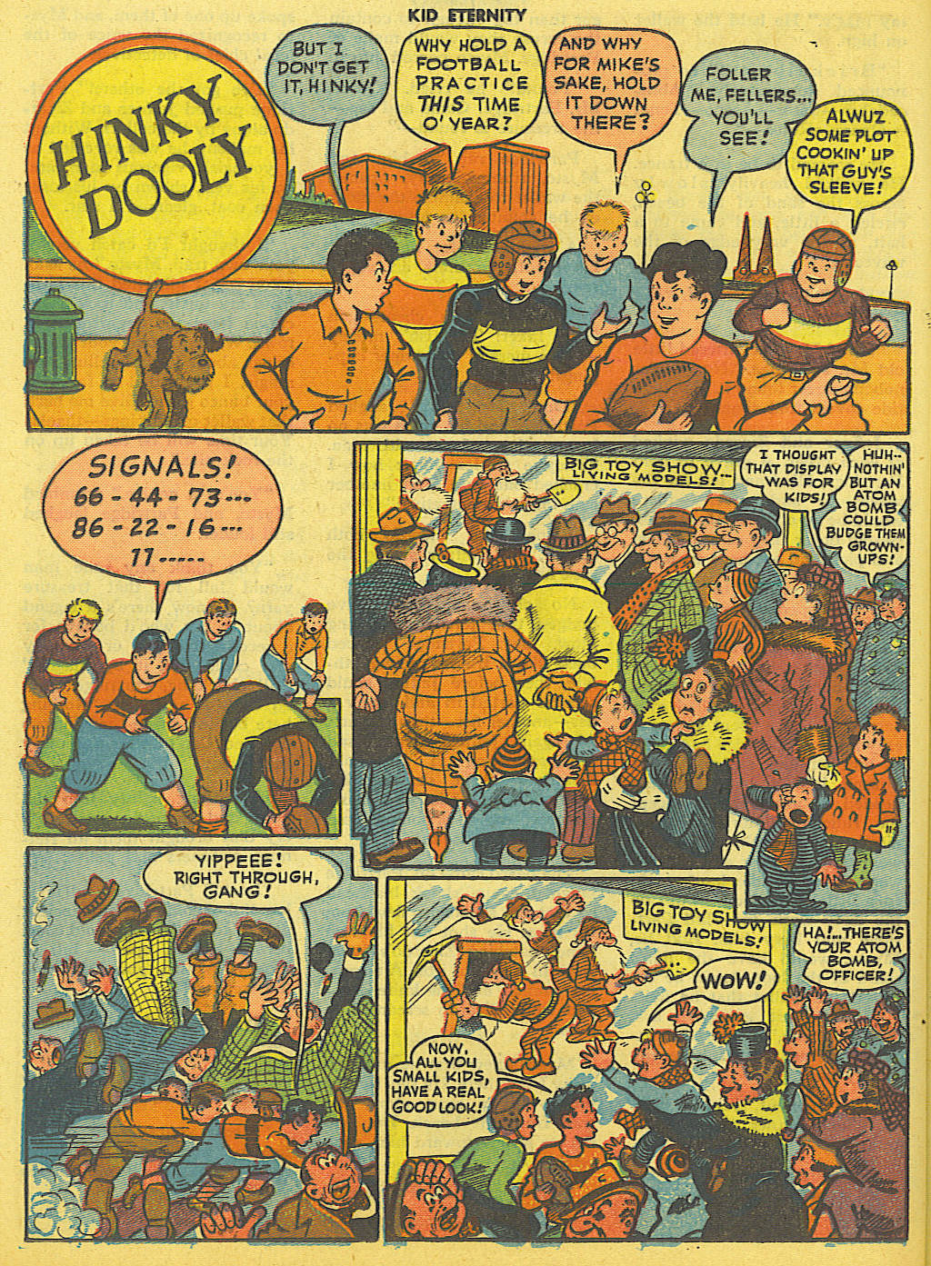 Read online Kid Eternity (1946) comic -  Issue #1 - 34