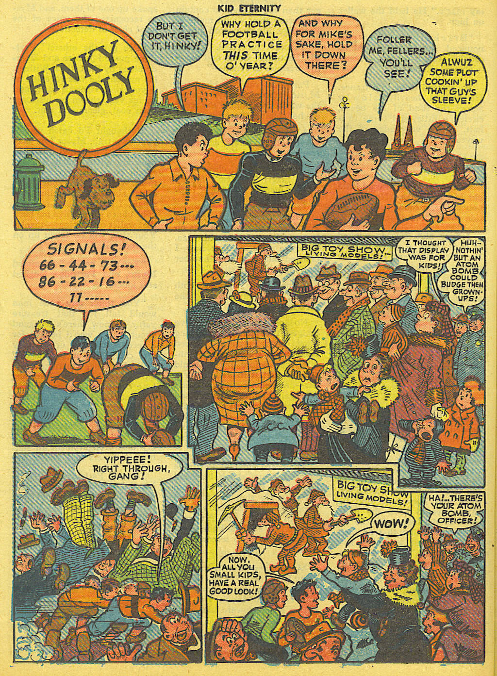 Read online Kid Eternity (1946) comic -  Issue #1 - 34