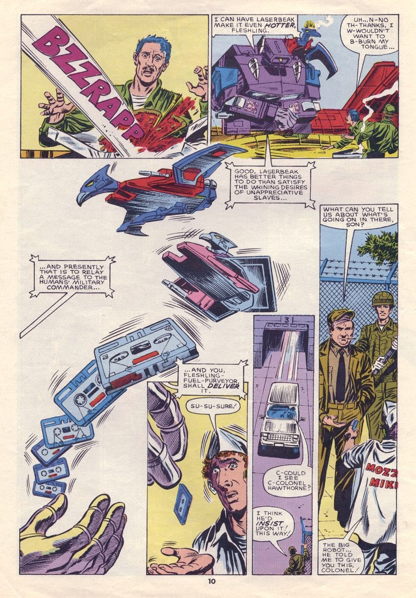 Read online The Transformers (UK) comic -  Issue #37 - 9