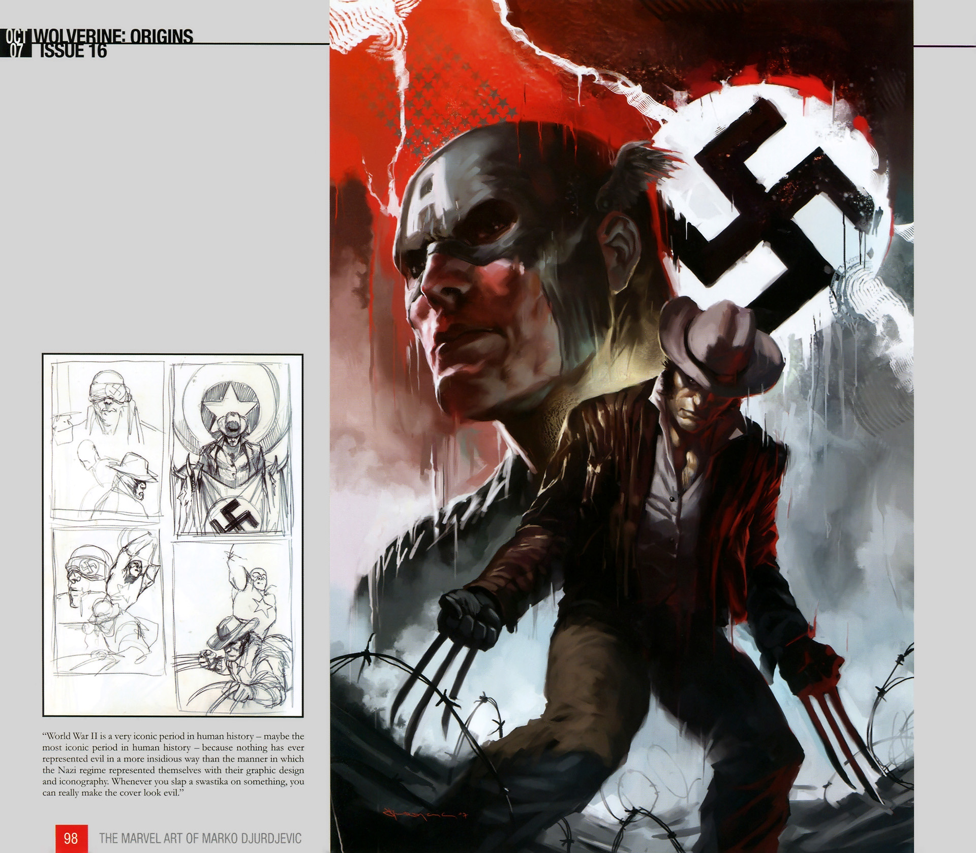 Read online The Marvel Art of Marko Djurdjevic comic -  Issue # TPB (Part 1) - 96