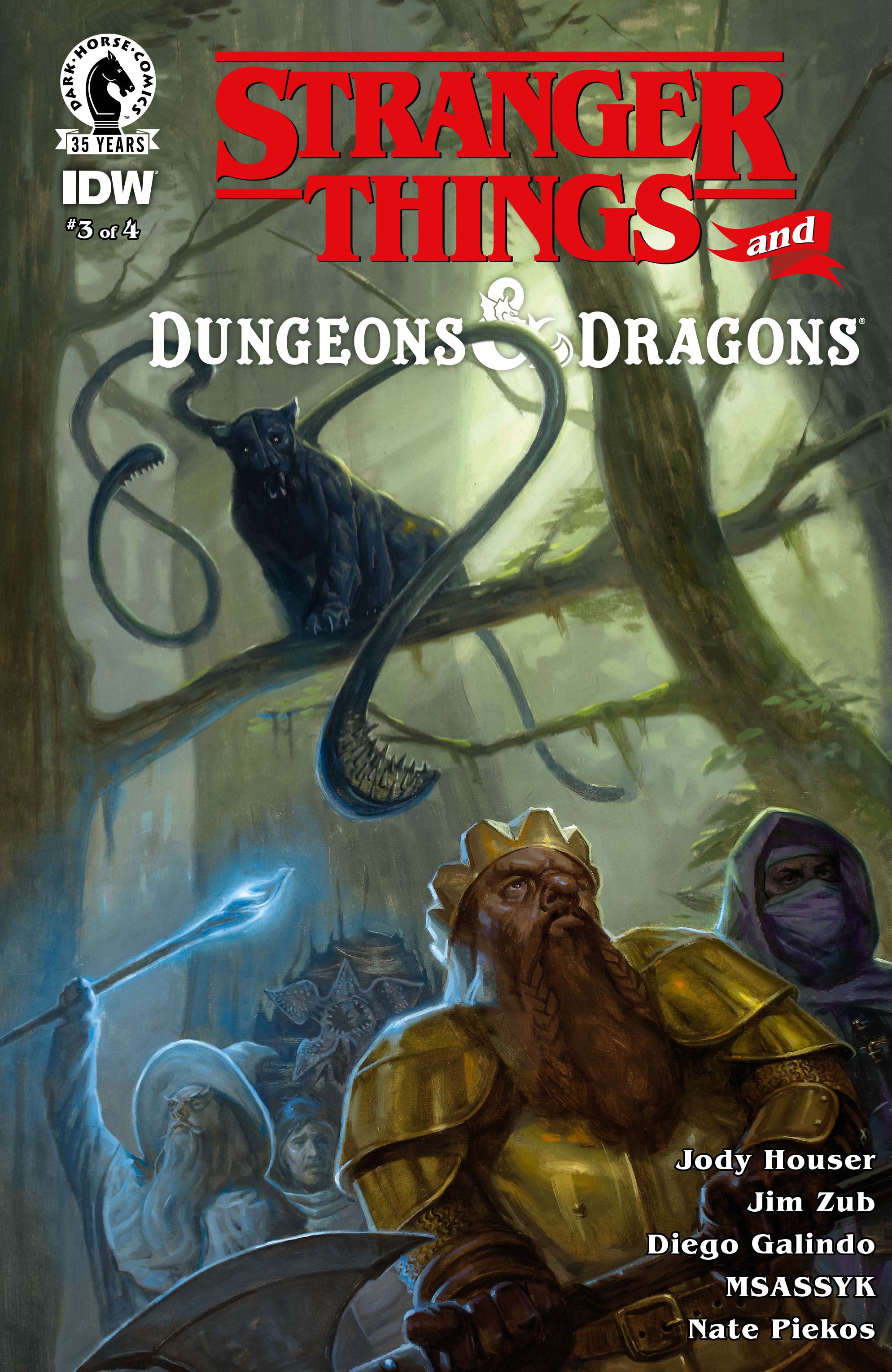 Read online Stranger Things and Dungeons & Dragons comic -  Issue #3 - 1