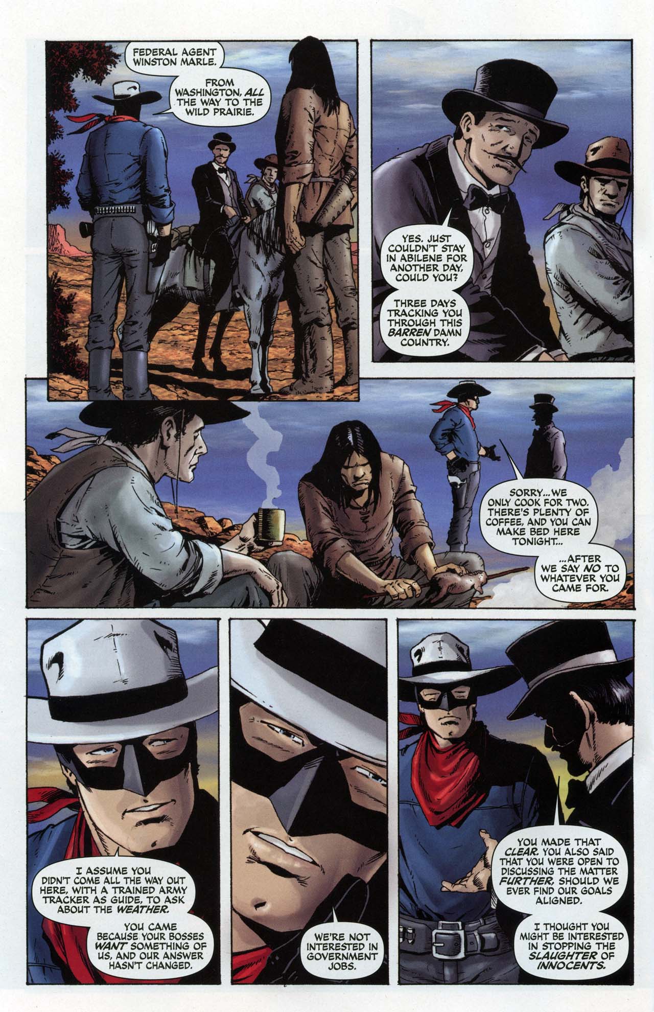 Read online The Lone Ranger (2012) comic -  Issue #3 - 6