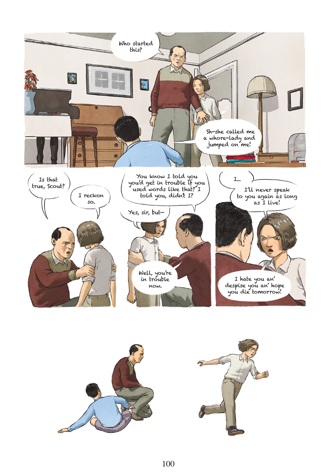 Read online To Kill a Mockingbird: A Graphic Novel comic -  Issue # TPB (Part 2) - 13