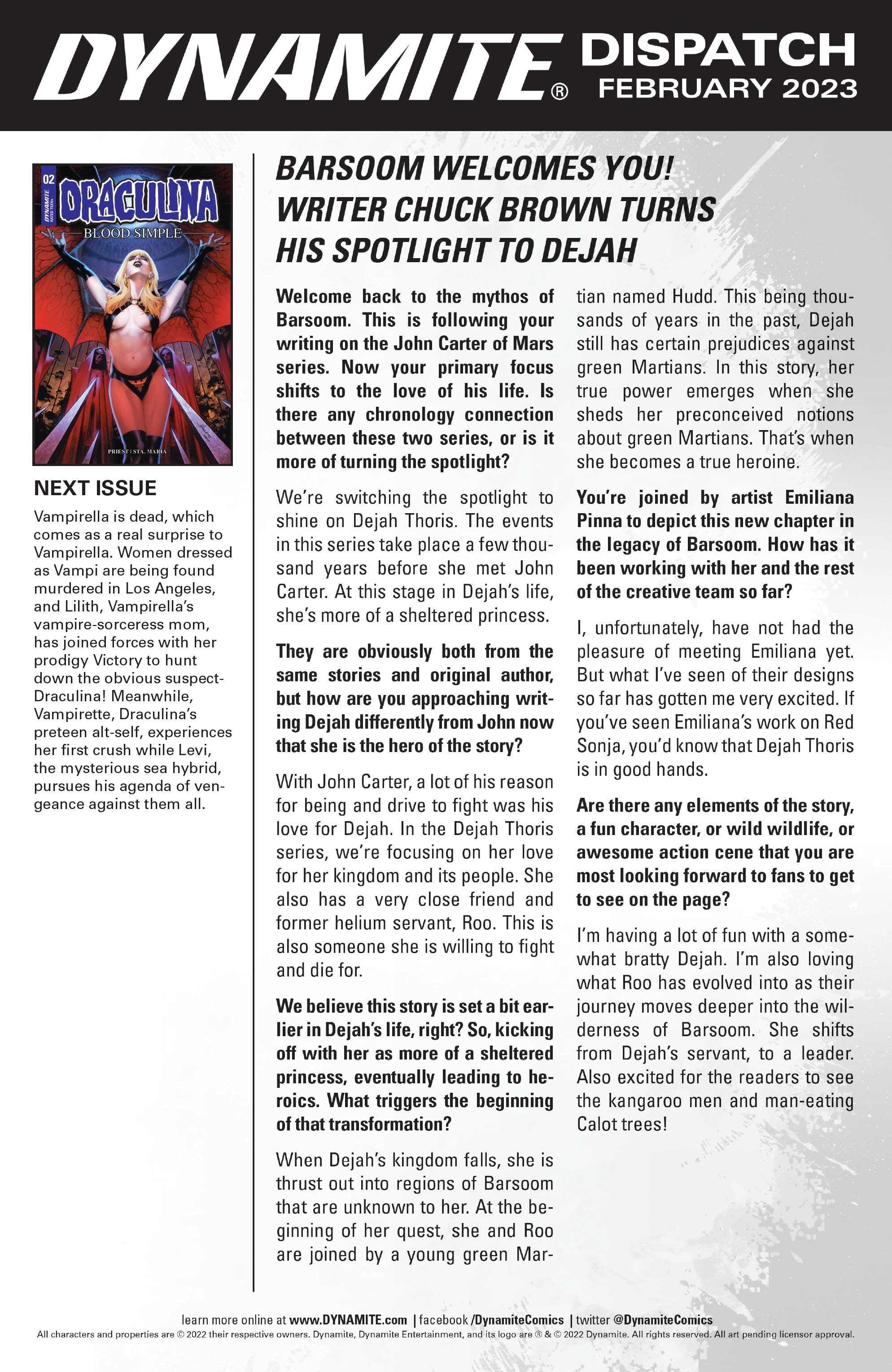 Read online Draculina: Blood Simple comic -  Issue #1 - 28
