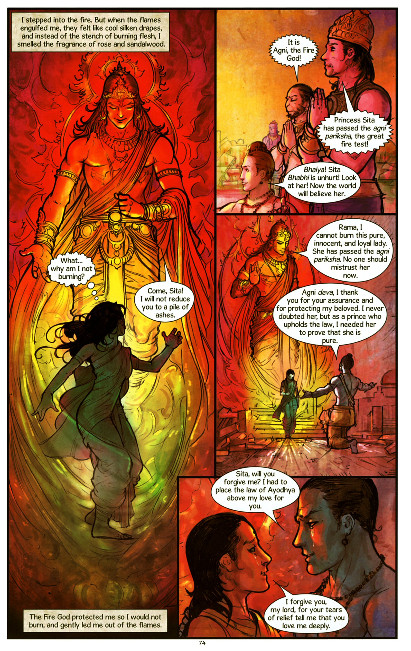 Read online Sita Daughter of the Earth comic -  Issue # TPB - 78