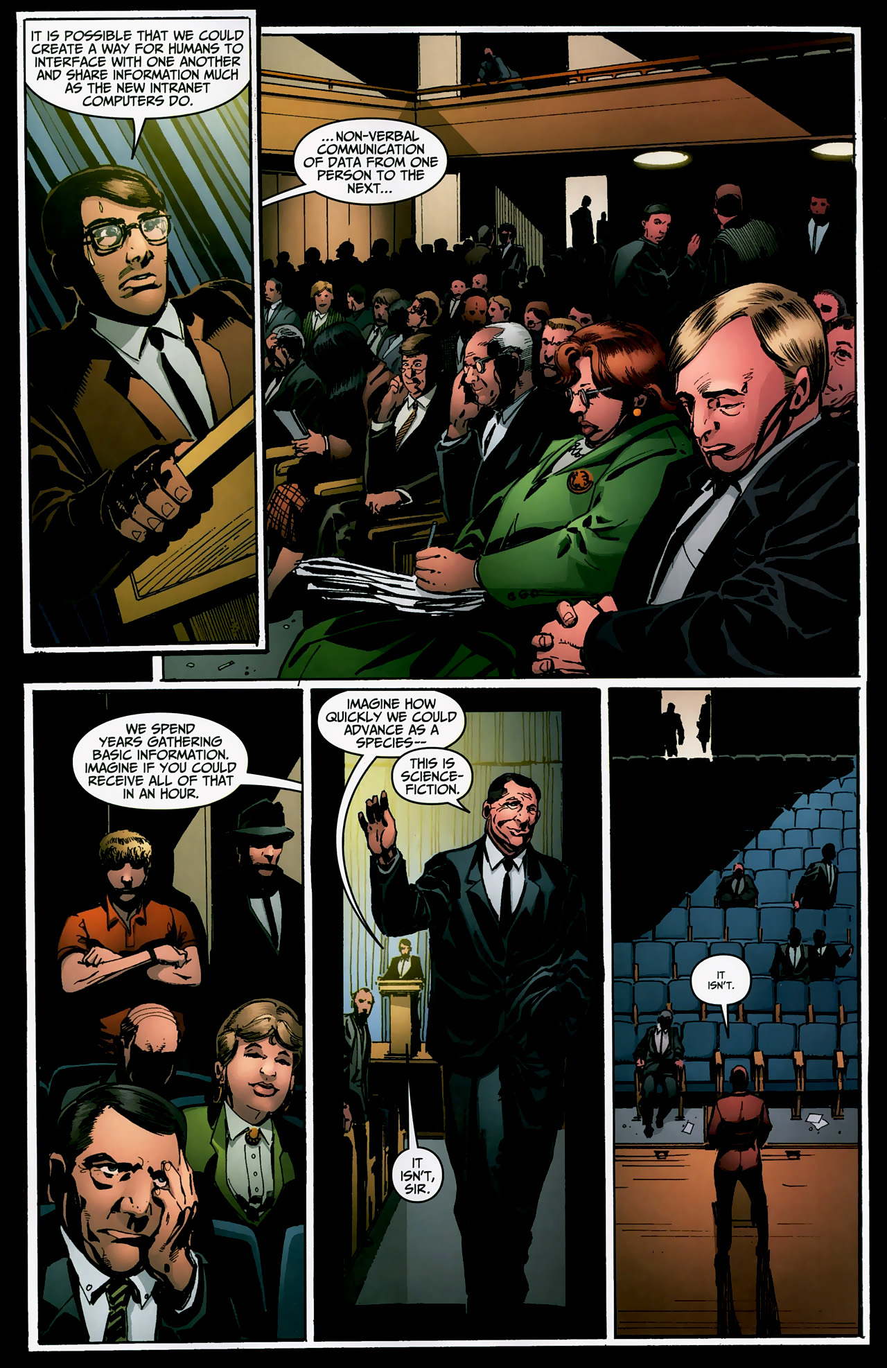 Read online Fringe comic -  Issue #1 - 8